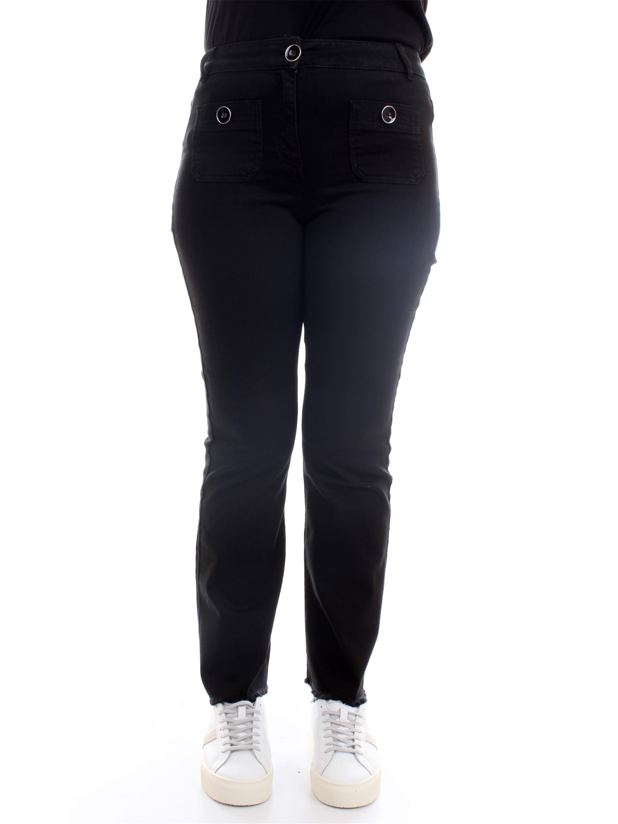 NENETTE - TOUS LES JOURS 31TJ-SOLE Black Clothing Woman Trousers NENETTE - TOUS LES JOURS 31TJ-SOLE Black Clothing Woman Trousers