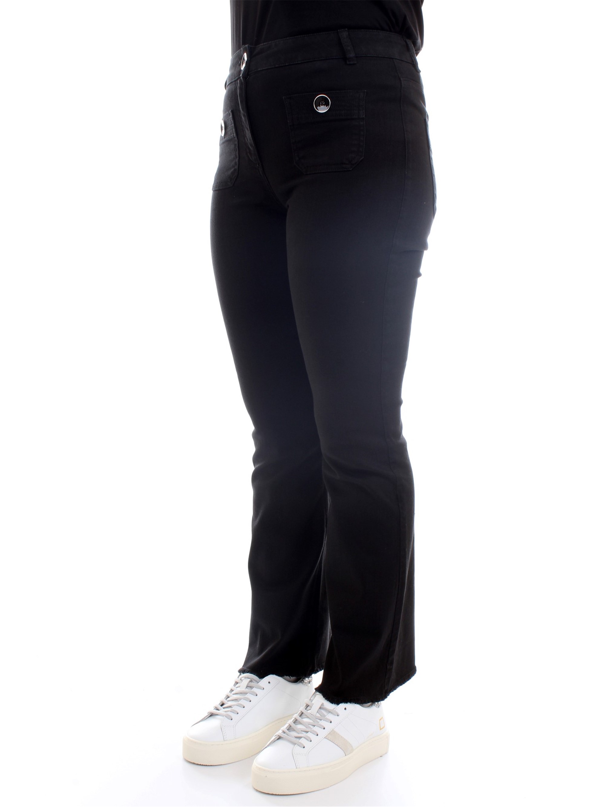 NENETTE - TOUS LES JOURS 31TJ-SOLE Black Clothing Woman Trousers NENETTE - TOUS LES JOURS 31TJ-SOLE Black Clothing Woman Trousers