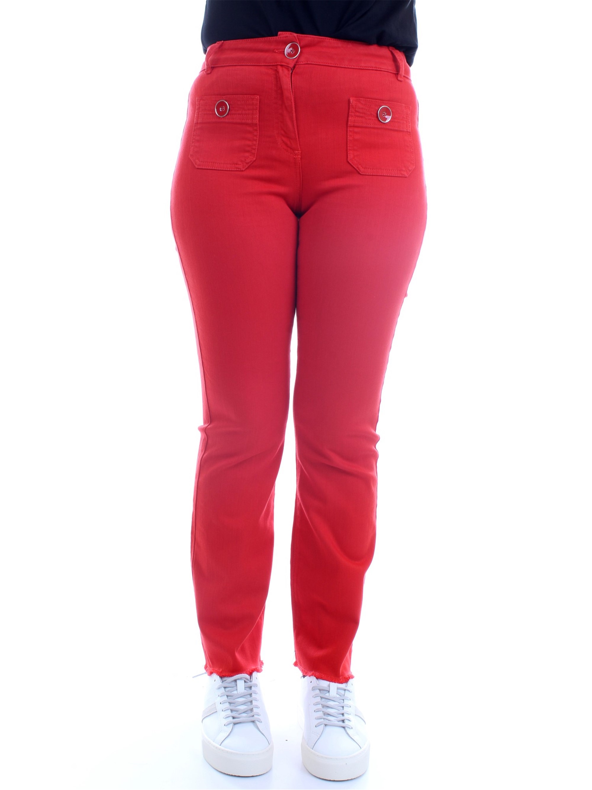NENETTE - TOUS LES JOURS 31TJ-SOLE Red Clothing Woman Trousers NENETTE - TOUS LES JOURS 31TJ-SOLE Red Clothing Woman Trousers