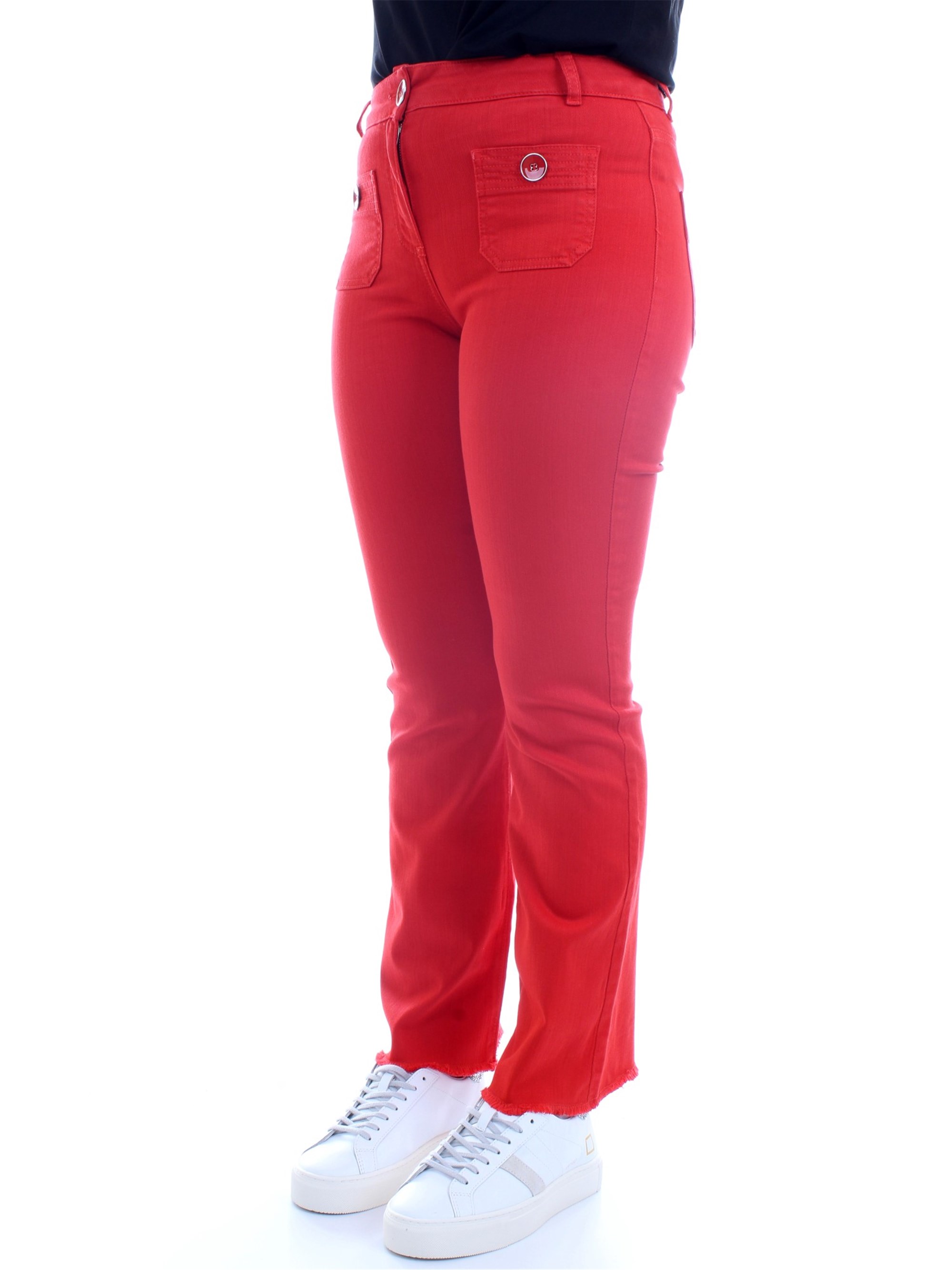 NENETTE - TOUS LES JOURS 31TJ-SOLE Red Clothing Woman Trousers NENETTE - TOUS LES JOURS 31TJ-SOLE Red Clothing Woman Trousers