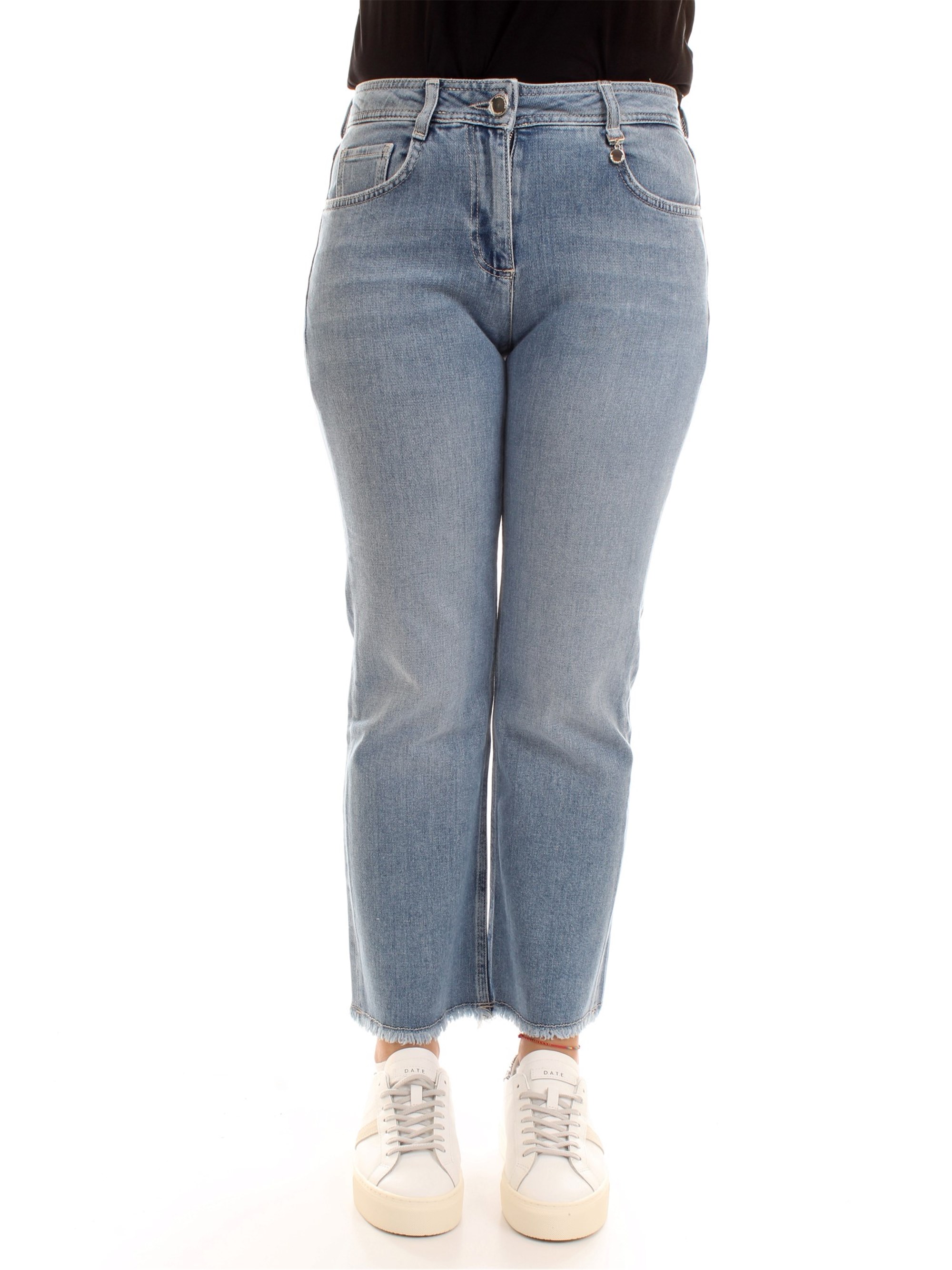 PENNYBLACK MORAVIA Medium blue Clothing Woman Jeans PENNYBLACK MORAVIA Medium blue Clothing Woman Jeans
