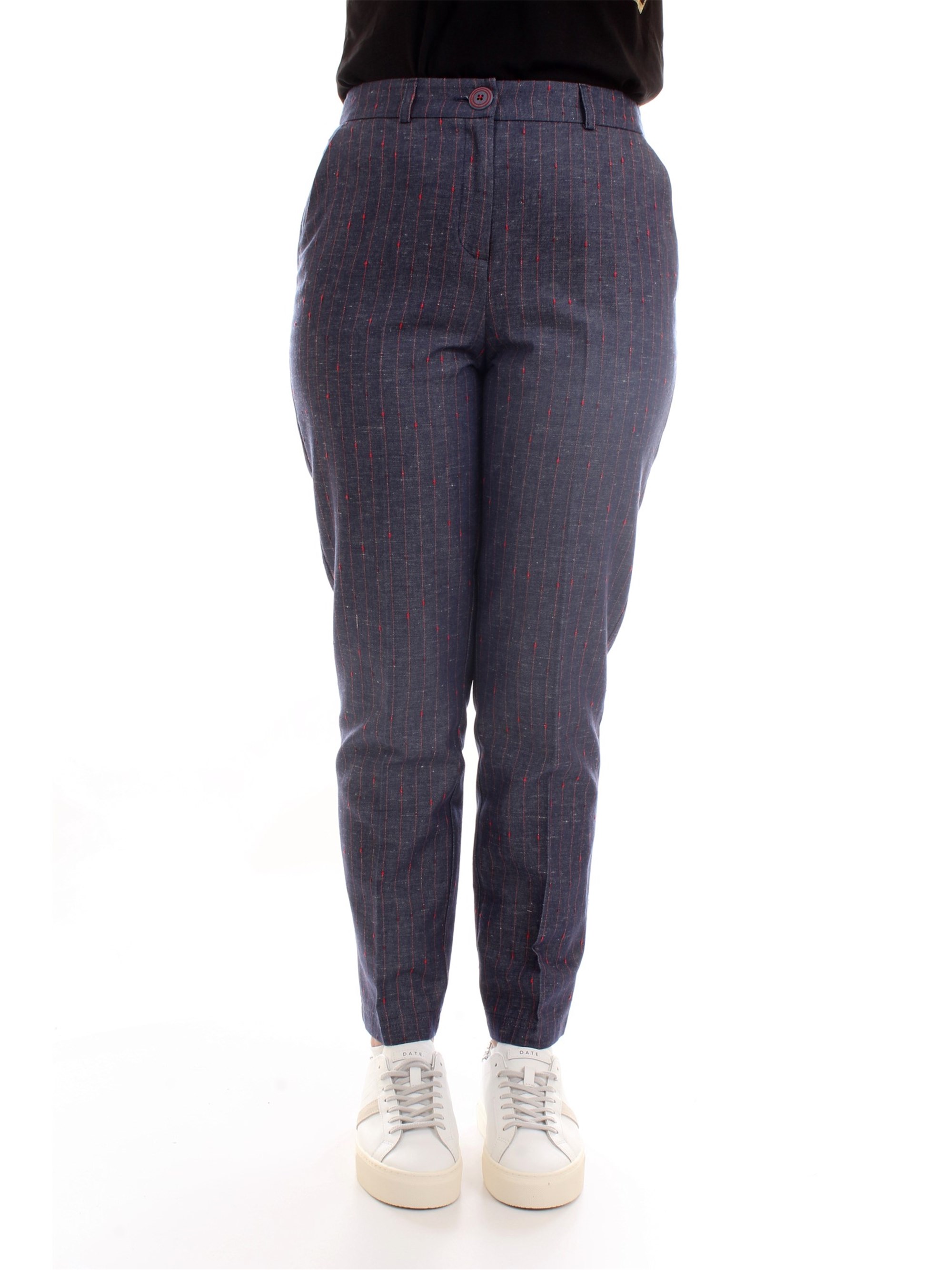 NENETTE - TOUS LES JOURS 312TJ-ELMER Blue Clothing Woman Trousers NENETTE - TOUS LES JOURS 312TJ-ELMER Blue Clothing Woman Trousers