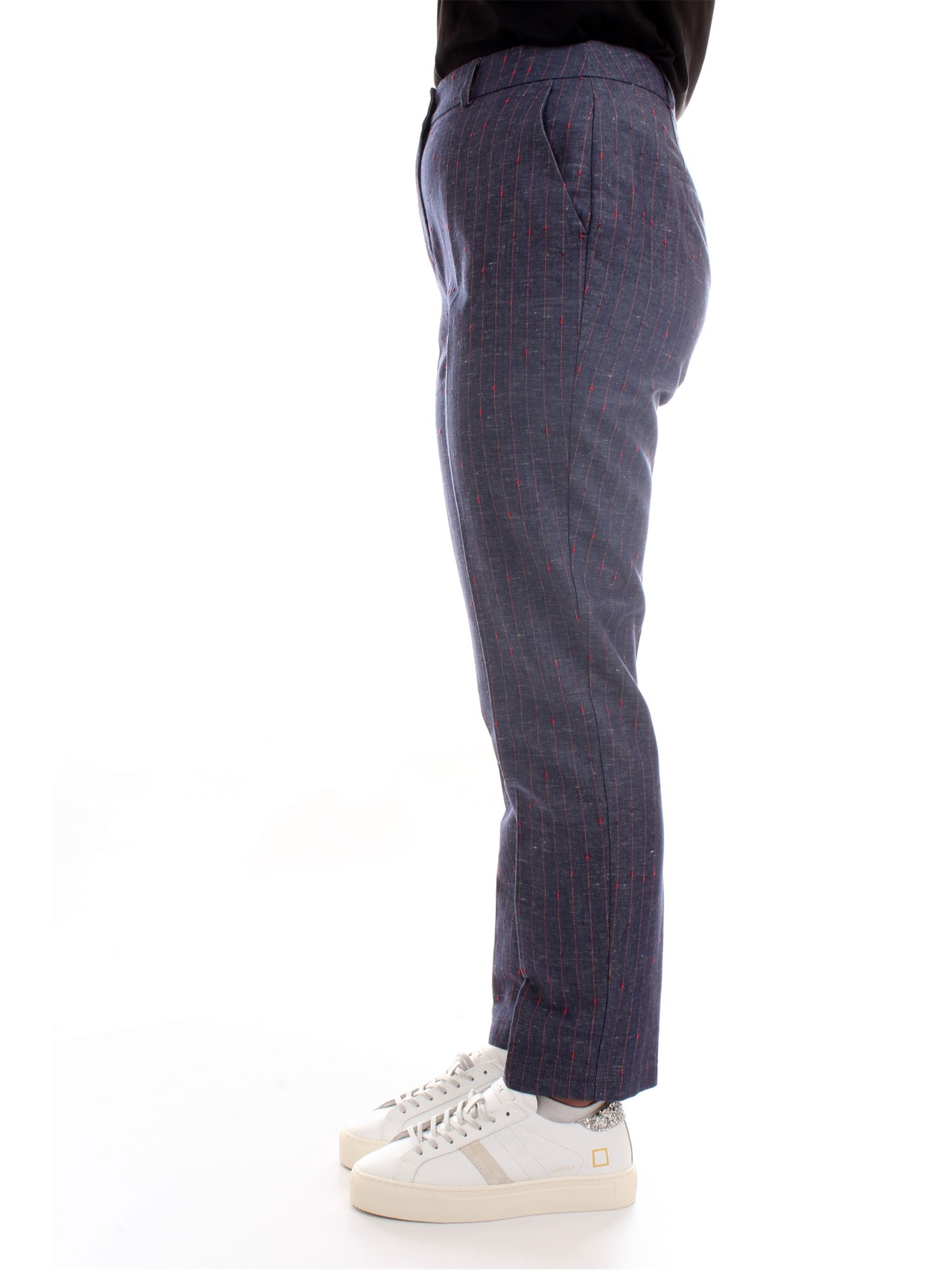NENETTE - TOUS LES JOURS 312TJ-ELMER Blue Clothing Woman Trousers NENETTE - TOUS LES JOURS 312TJ-ELMER Blue Clothing Woman Trousers