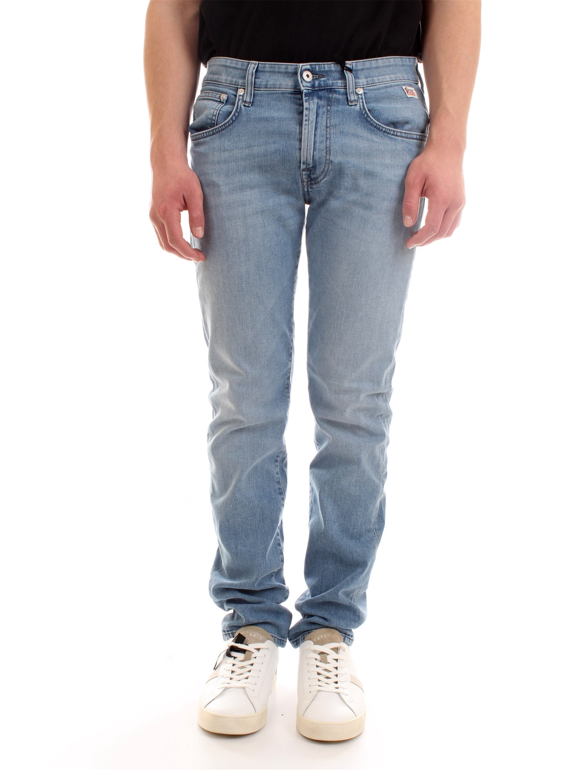 ROY ROGER'S P21RRU07D3171631 Medium blue Clothing Man Jeans ROY ROGER'S P21RRU07D3171631 Medium blue Clothing Man Jeans