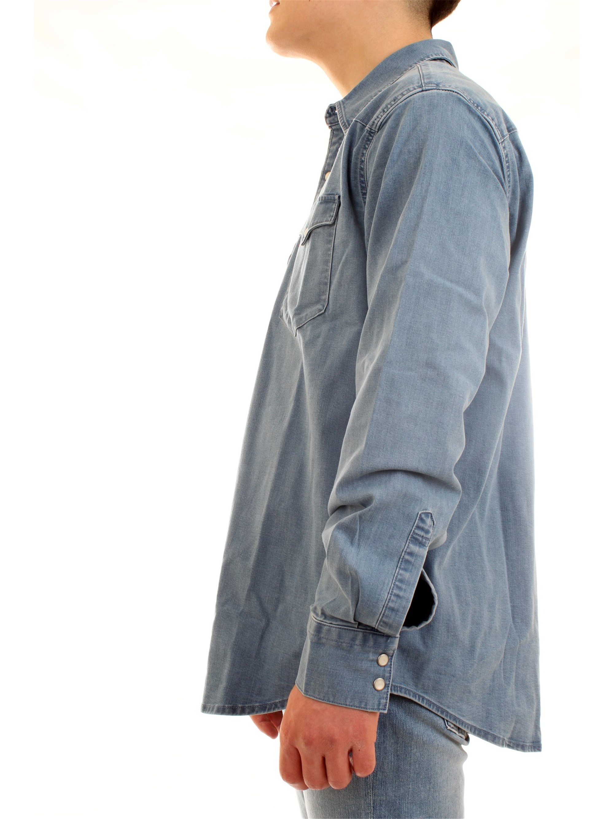 LEVI'S 85744 Light blue Clothing Man Shirt LEVI'S 85744 Light blue Clothing Man Shirt