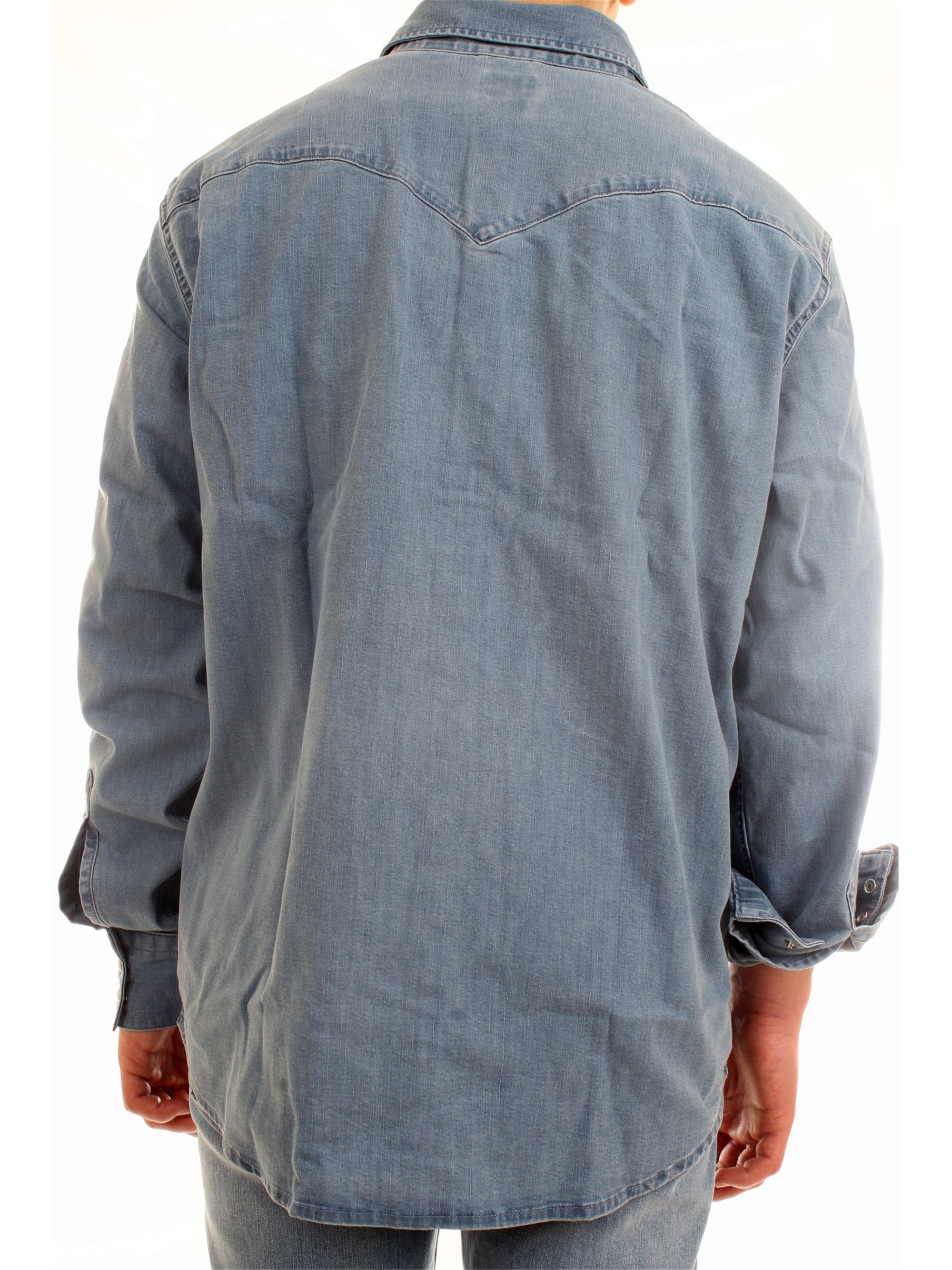 LEVI'S 85744 Light blue Clothing Man Shirt LEVI'S 85744 Light blue Clothing Man Shirt