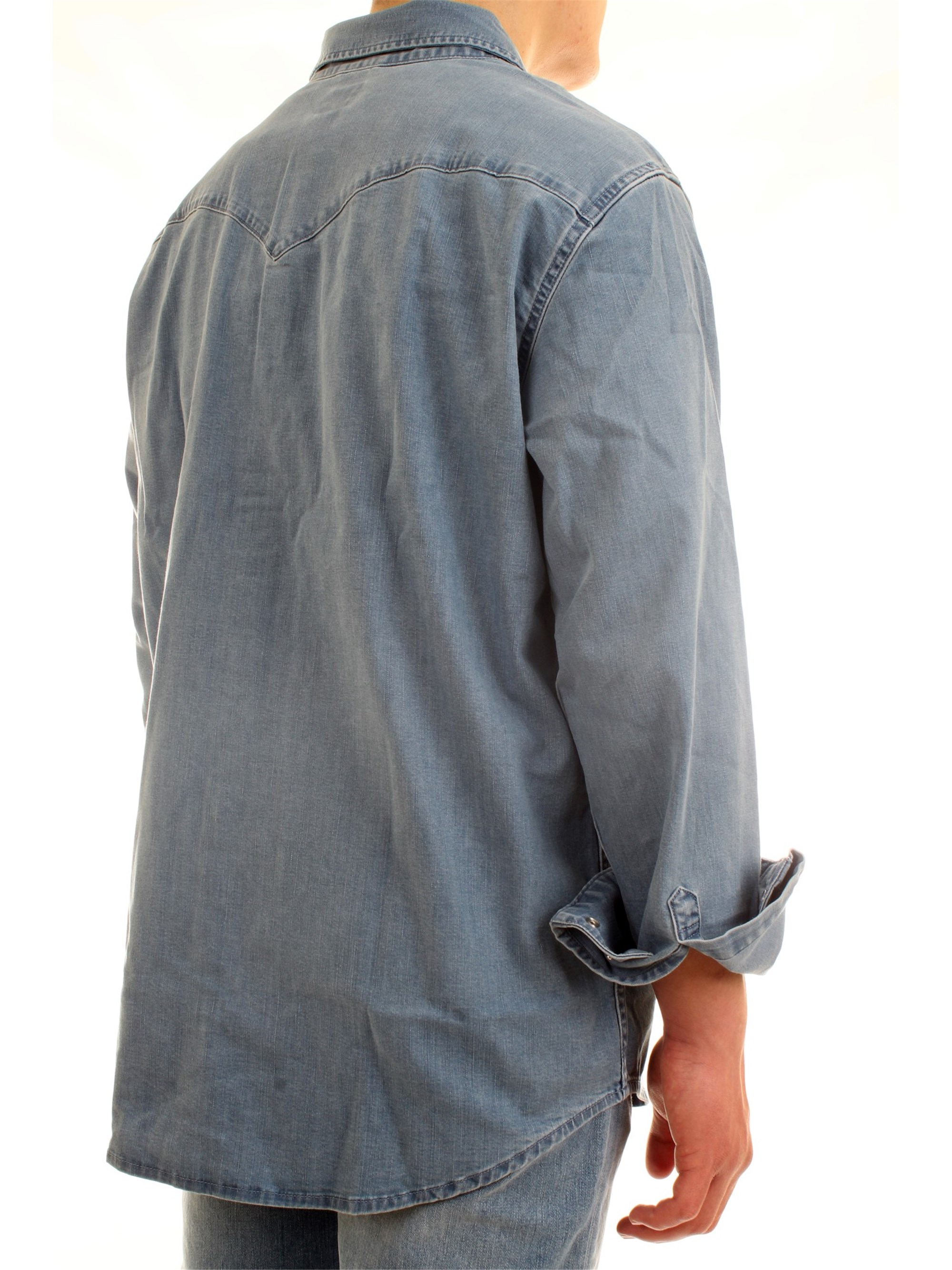 LEVI'S 85744 Light blue Clothing Man Shirt LEVI'S 85744 Light blue Clothing Man Shirt