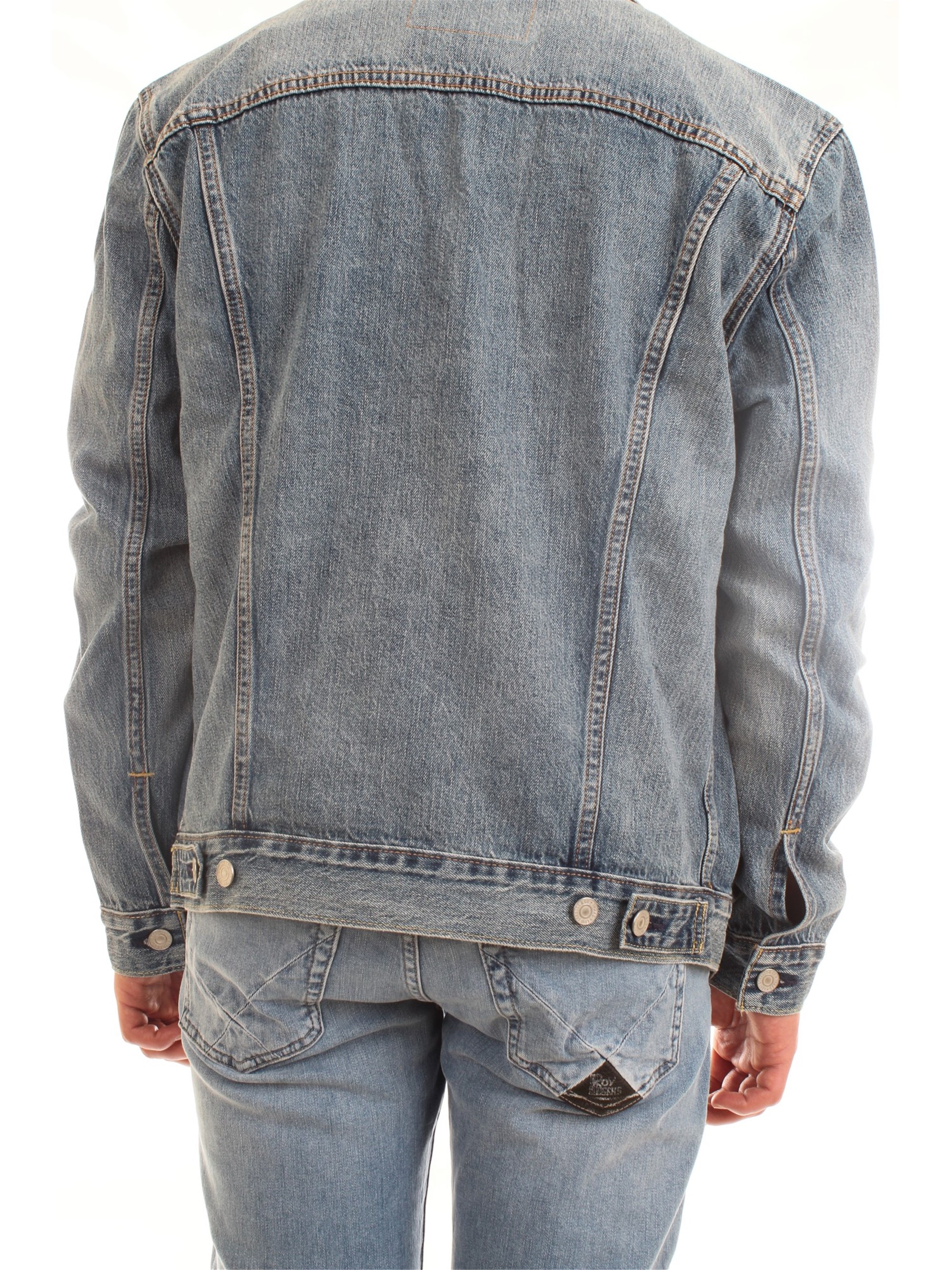LEVI'S 72334 Medium blue Clothing Man Jacket LEVI'S 72334 Medium blue Clothing Man Jacket