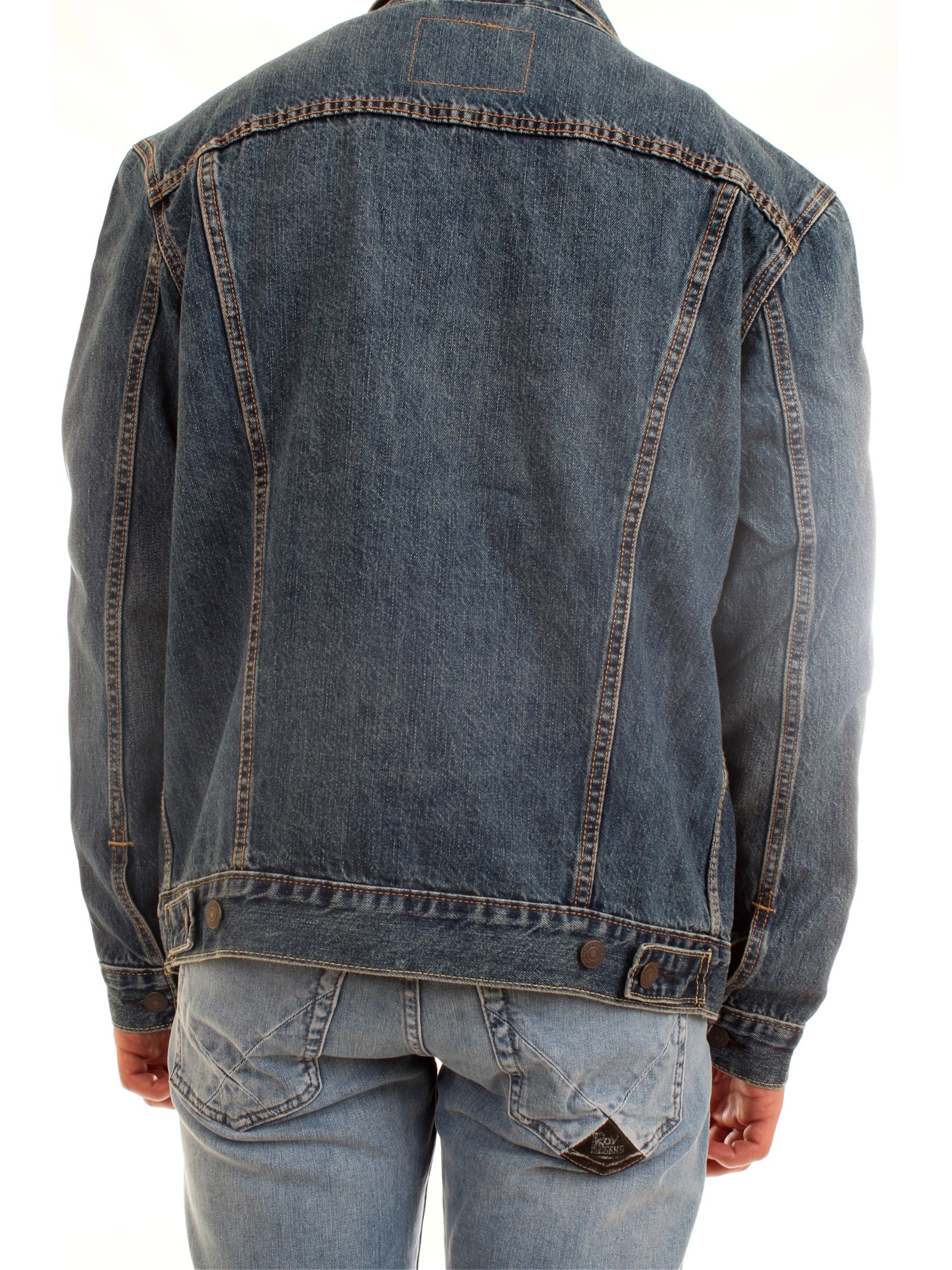 LEVI'S 72334 Dark blue Clothing Man Jacket LEVI'S 72334 Dark blue Clothing Man Jacket