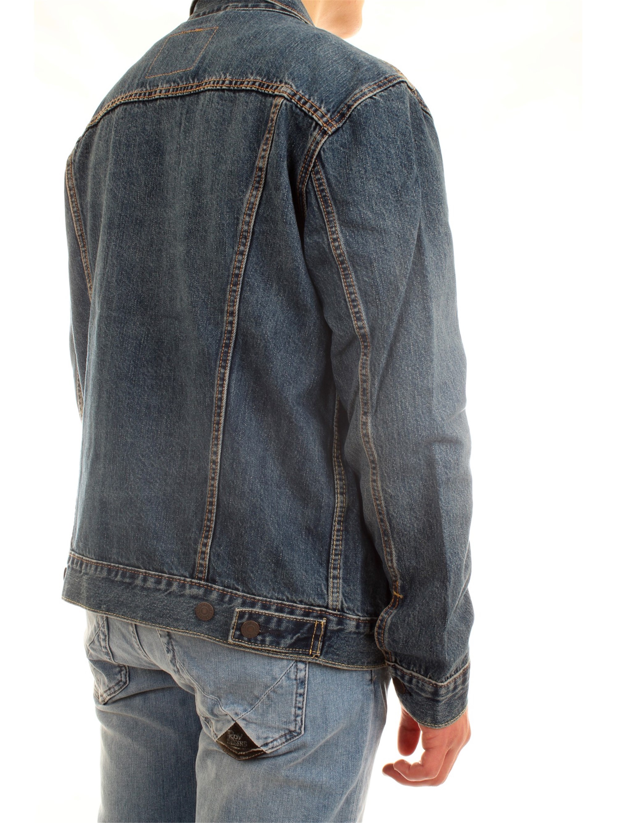 LEVI'S 72334 Dark blue Clothing Man Jacket LEVI'S 72334 Dark blue Clothing Man Jacket