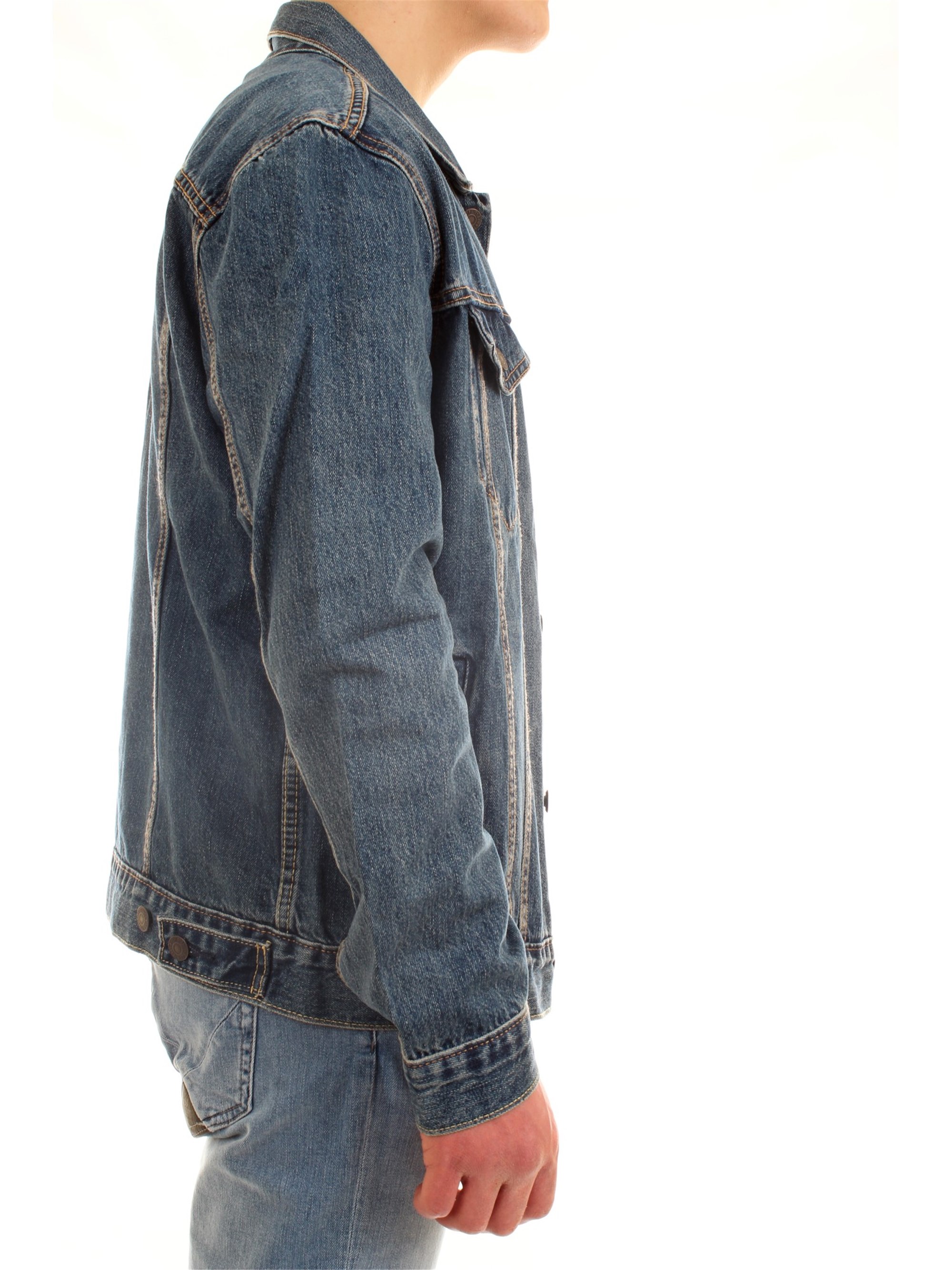 LEVI'S 72334 Dark blue Clothing Man Jacket LEVI'S 72334 Dark blue Clothing Man Jacket