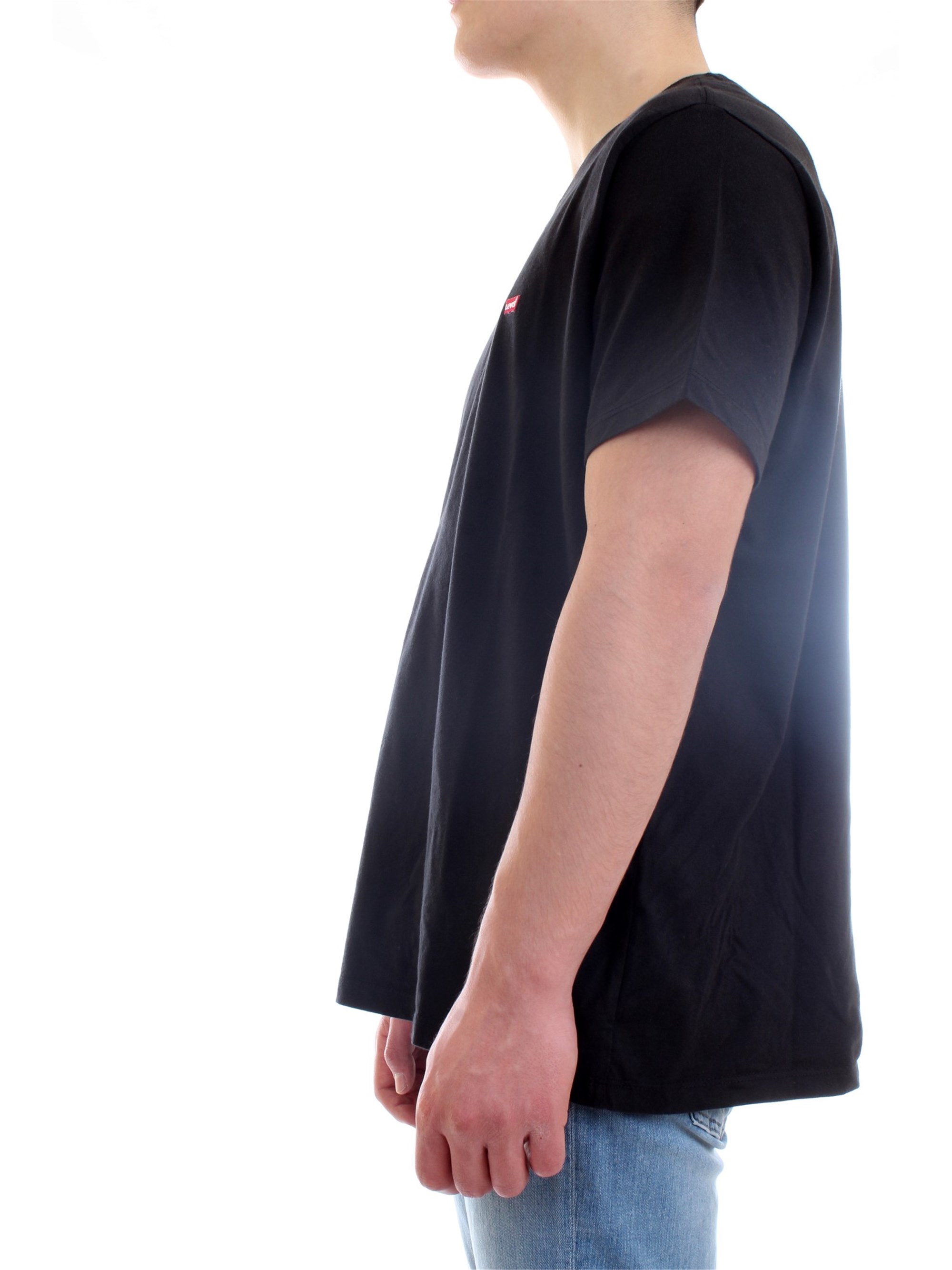 LEVI'S 56605 Black Clothing Man T-Shirt/Polo LEVI'S 56605 Black Clothing Man T-Shirt/Polo