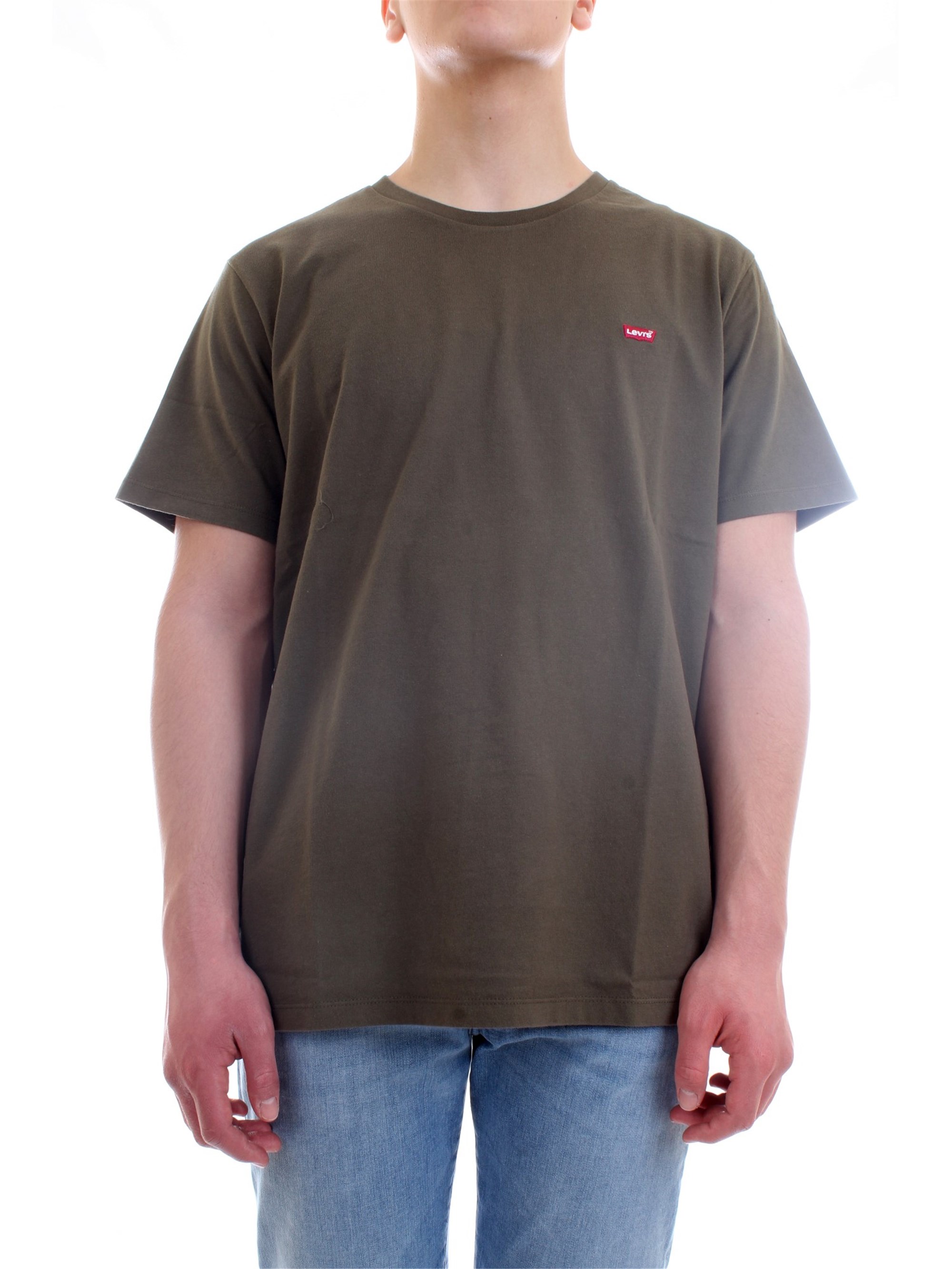 LEVI'S 56605 Military green Clothing Man T-Shirt/Polo LEVI'S 56605 Military green Clothing Man T-Shirt/Polo