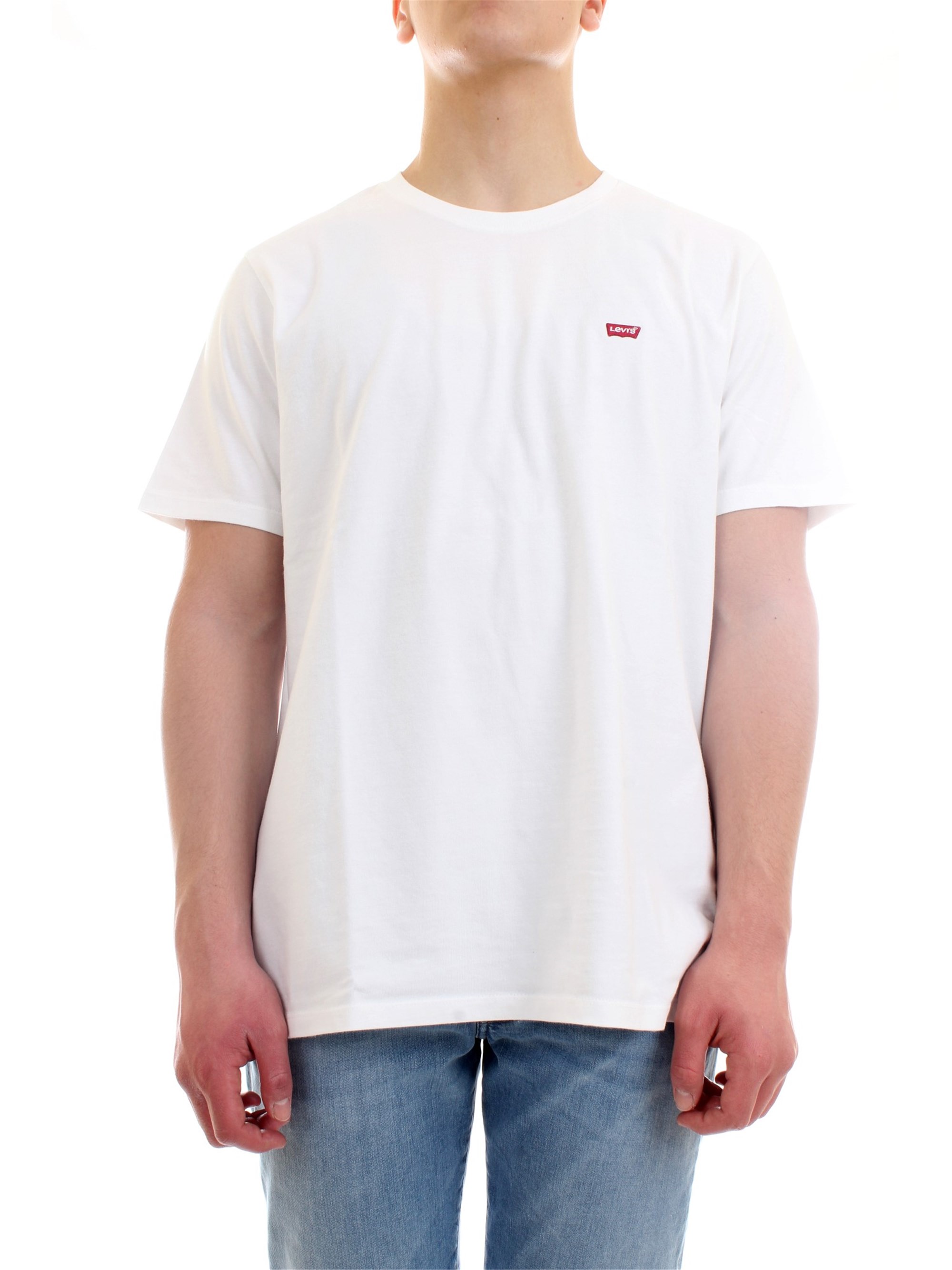 LEVI'S 56605 White Clothing Man T-Shirt/Polo LEVI'S 56605 White Clothing Man T-Shirt/Polo
