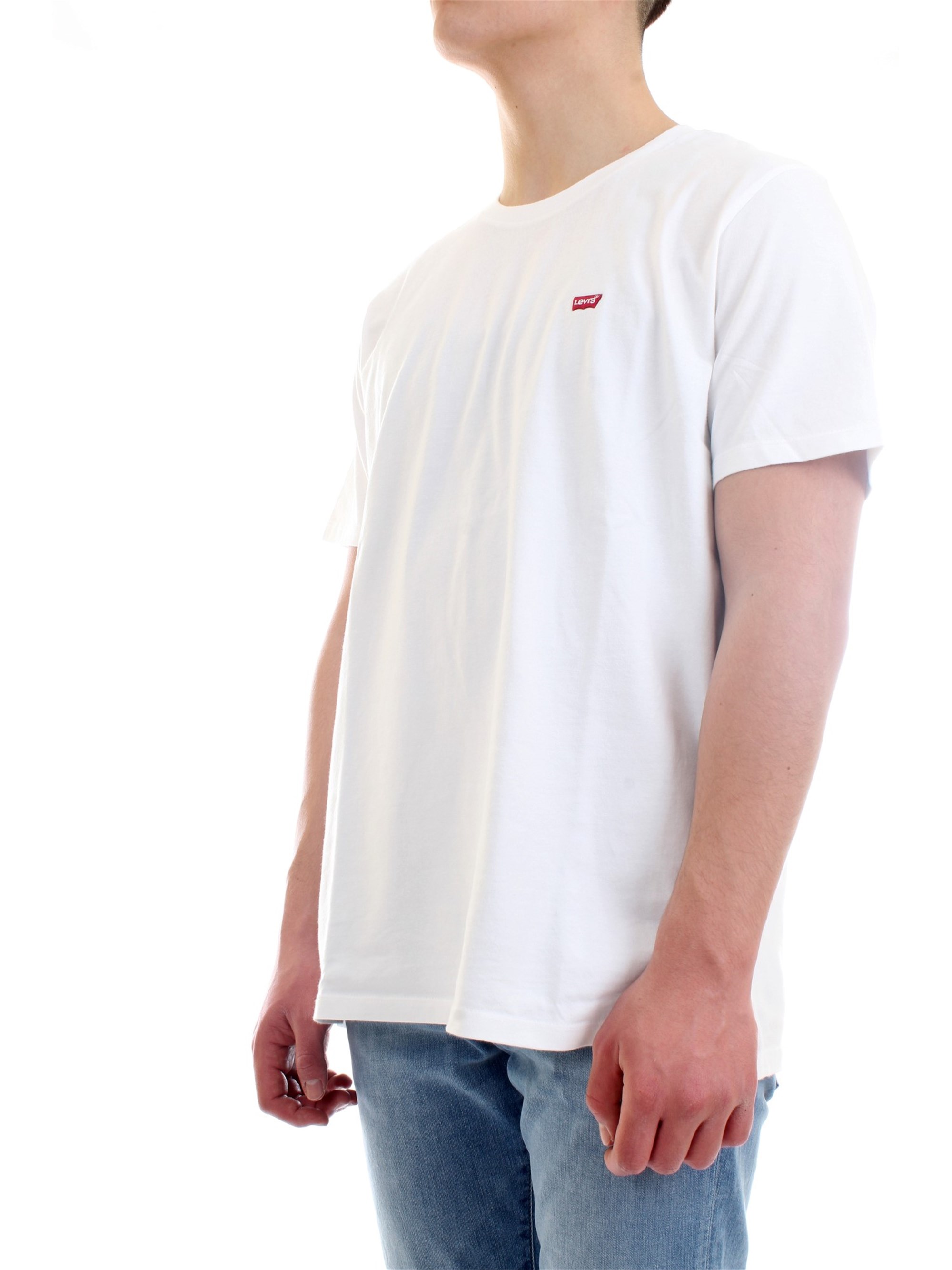 LEVI'S 56605 White Clothing Man T-Shirt/Polo LEVI'S 56605 White Clothing Man T-Shirt/Polo