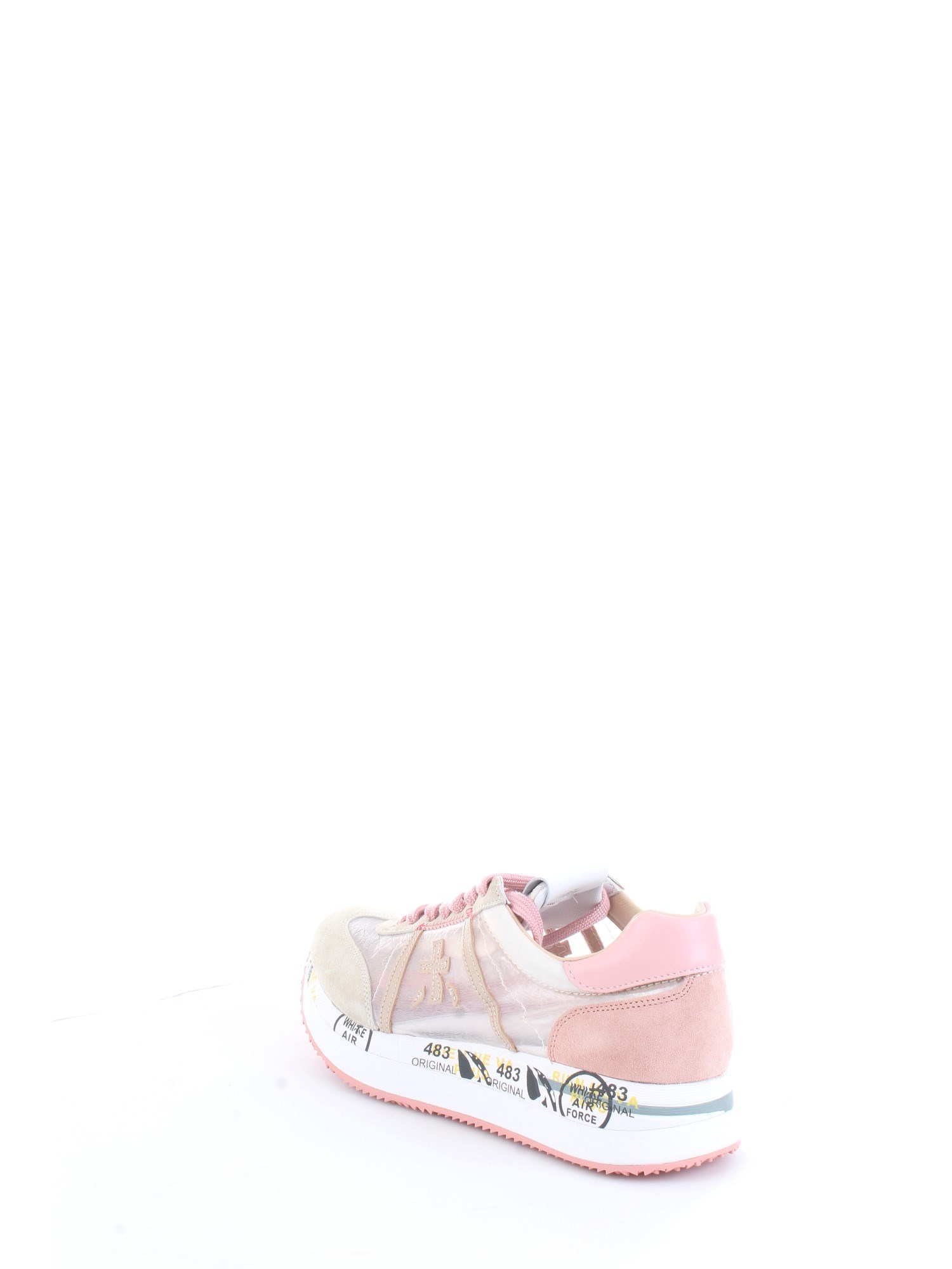 PREMIATA CONNY 5208 Pink Shoes Woman Sneakers PREMIATA CONNY 5208 Pink Shoes Woman Sneakers