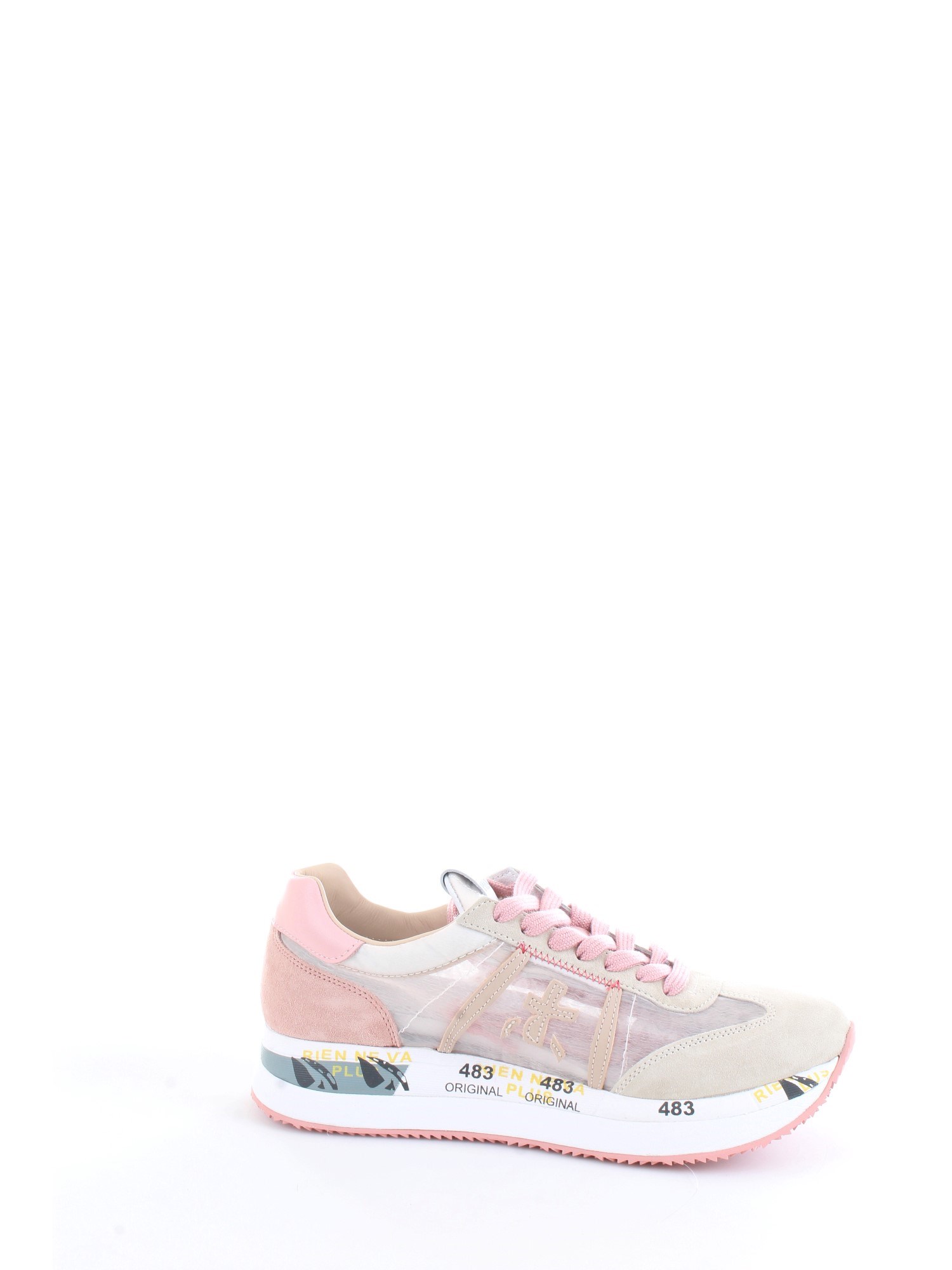 PREMIATA CONNY 5208 Pink Shoes Woman Sneakers PREMIATA CONNY 5208 Pink Shoes Woman Sneakers