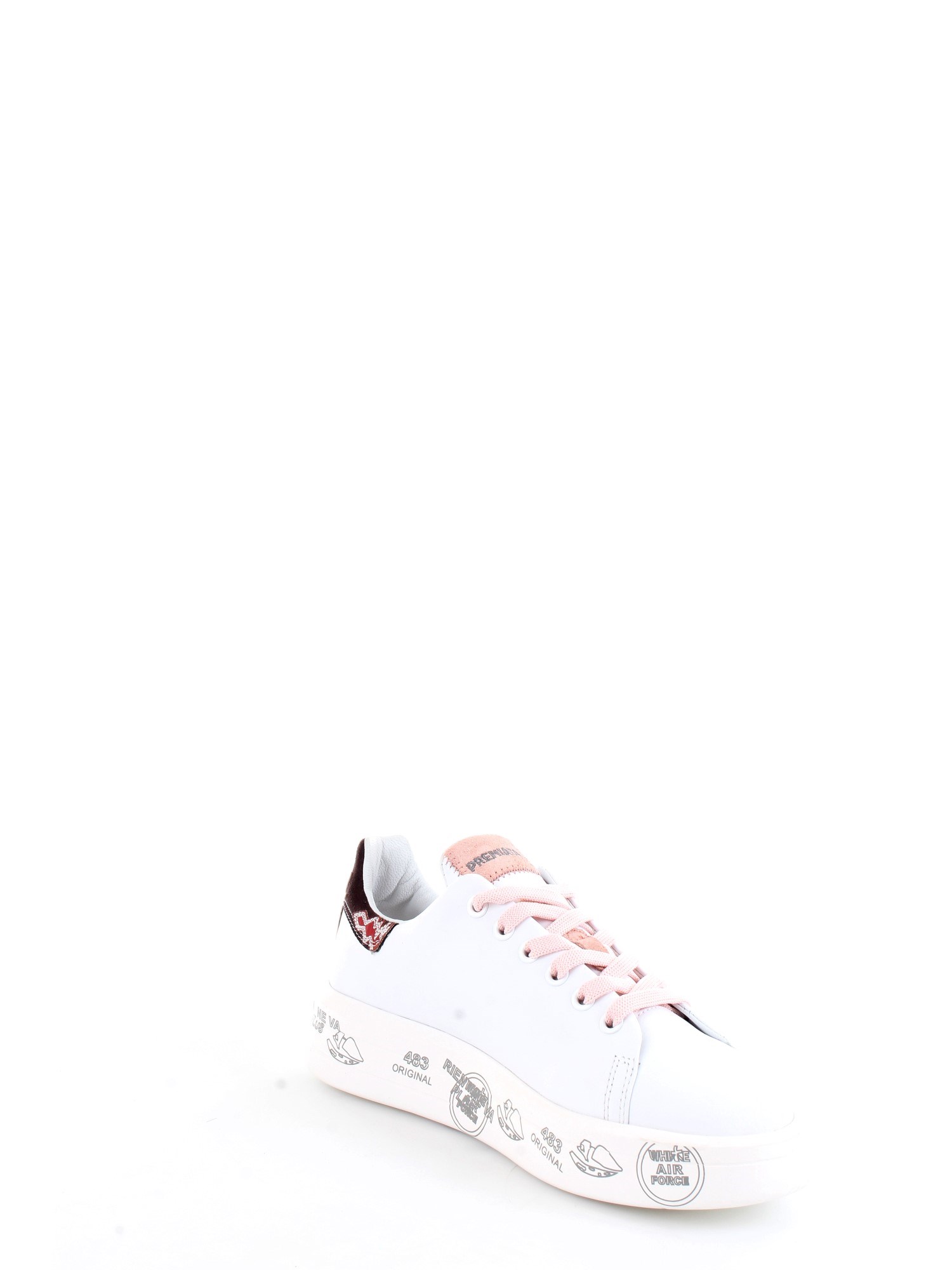 PREMIATA BELLE 5147 White Shoes Woman Sneakers PREMIATA BELLE 5147 White Shoes Woman Sneakers