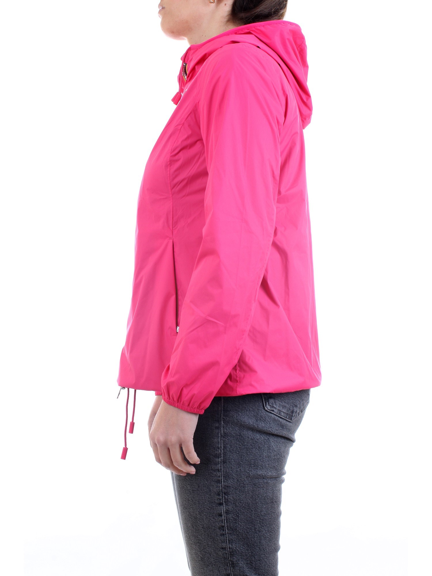 K-WAY K00BHI0 Z11 Fuchsia Clothing Woman Jacket K-WAY K00BHI0 Z11 Fuchsia Clothing Woman Jacket