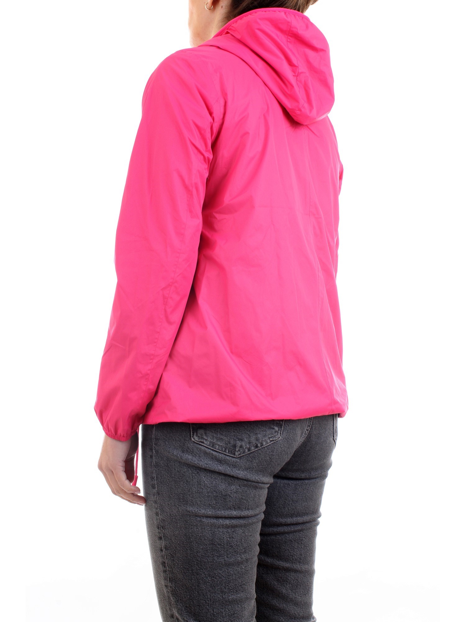 K-WAY K00BHI0 Z11 Fuchsia Clothing Woman Jacket K-WAY K00BHI0 Z11 Fuchsia Clothing Woman Jacket