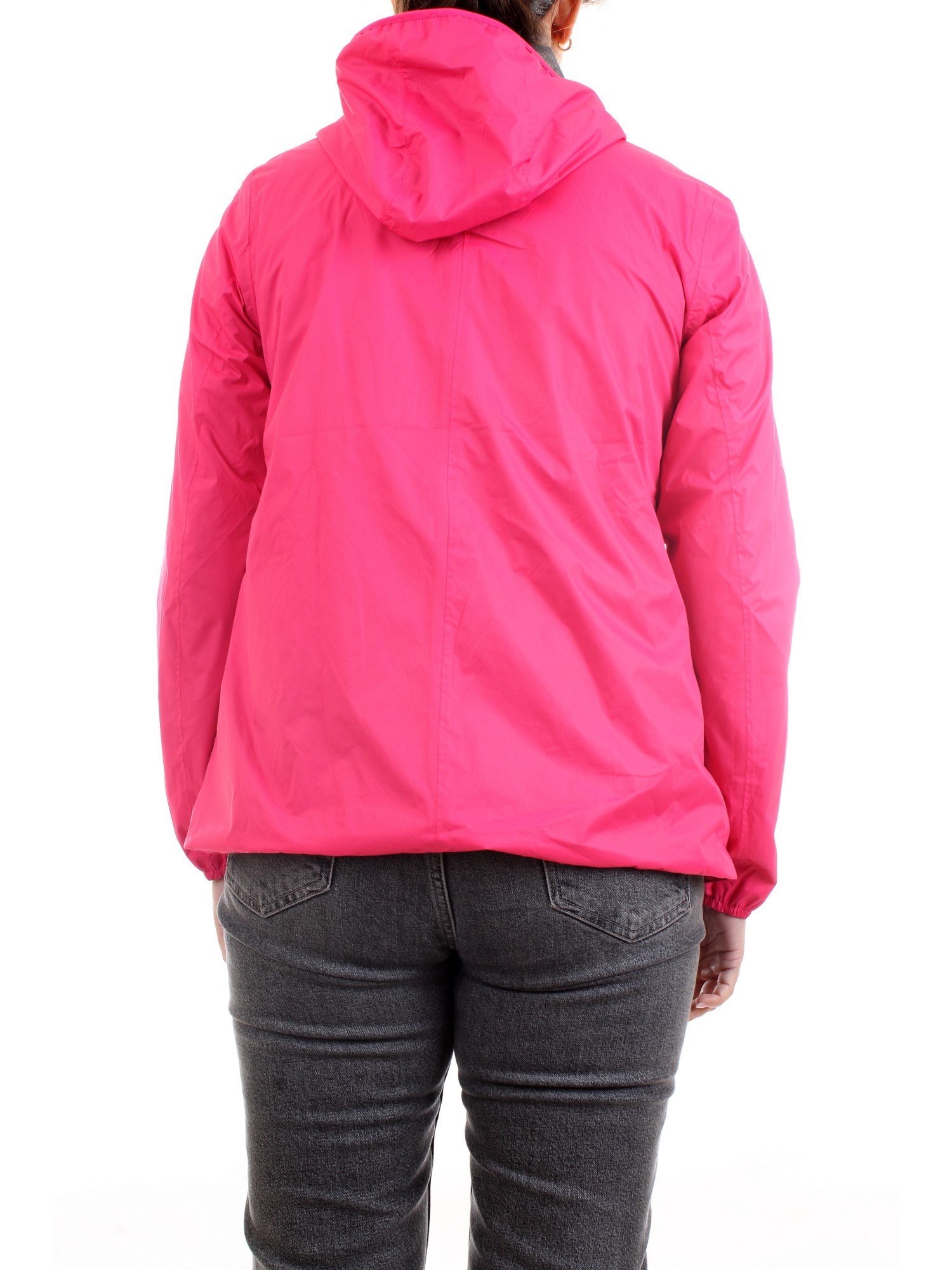 K-WAY K00BHI0 Z11 Fuchsia Clothing Woman Jacket K-WAY K00BHI0 Z11 Fuchsia Clothing Woman Jacket