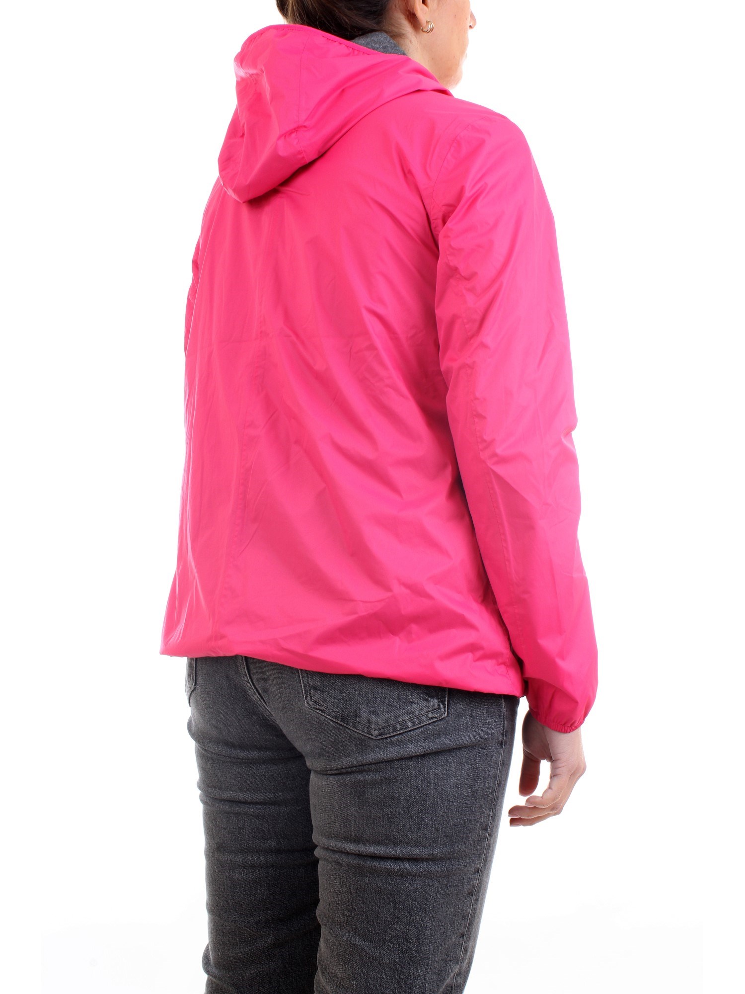 K-WAY K00BHI0 Z11 Fuchsia Clothing Woman Jacket K-WAY K00BHI0 Z11 Fuchsia Clothing Woman Jacket