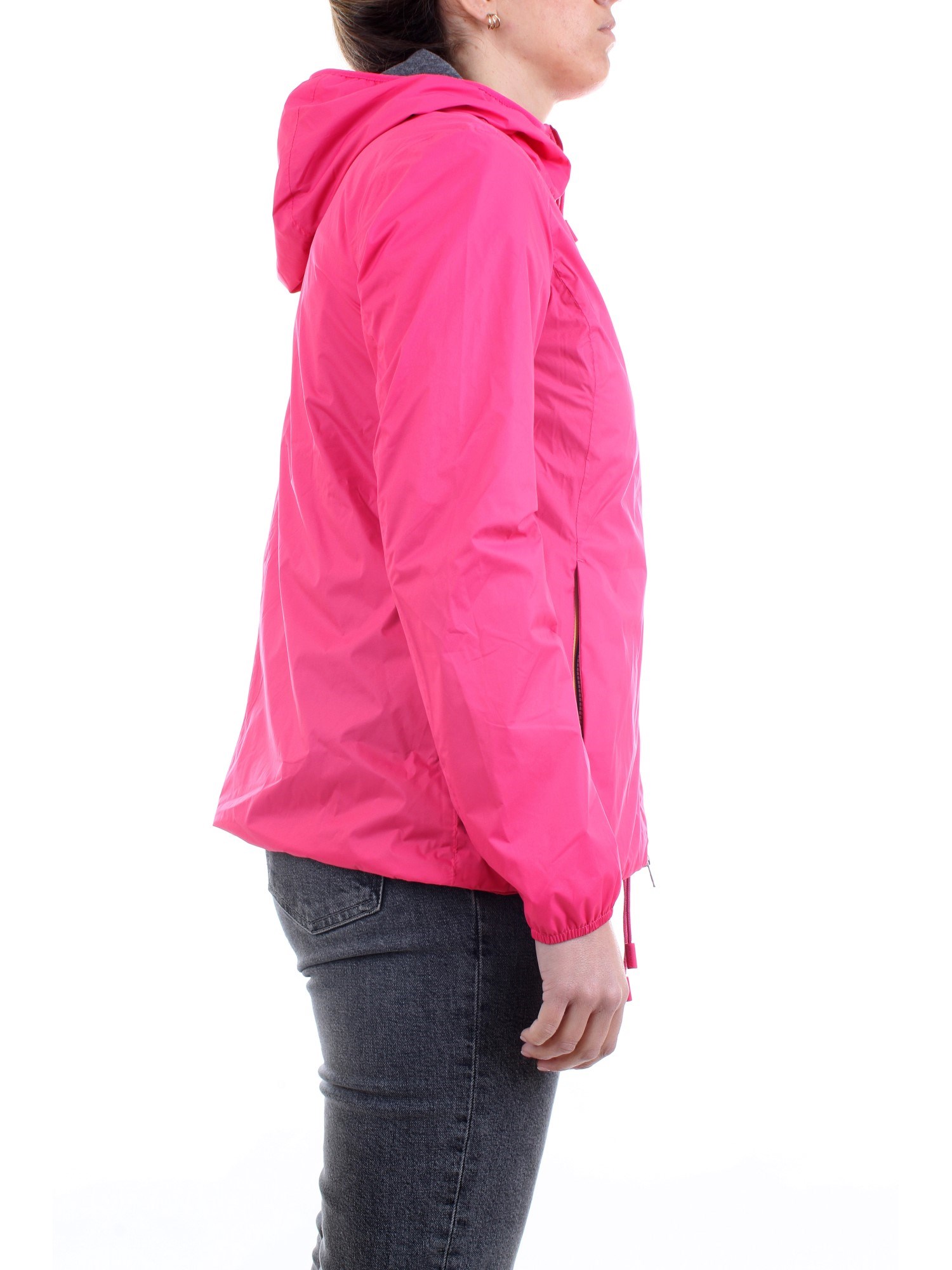 K-WAY K00BHI0 Z11 Fuchsia Clothing Woman Jacket K-WAY K00BHI0 Z11 Fuchsia Clothing Woman Jacket