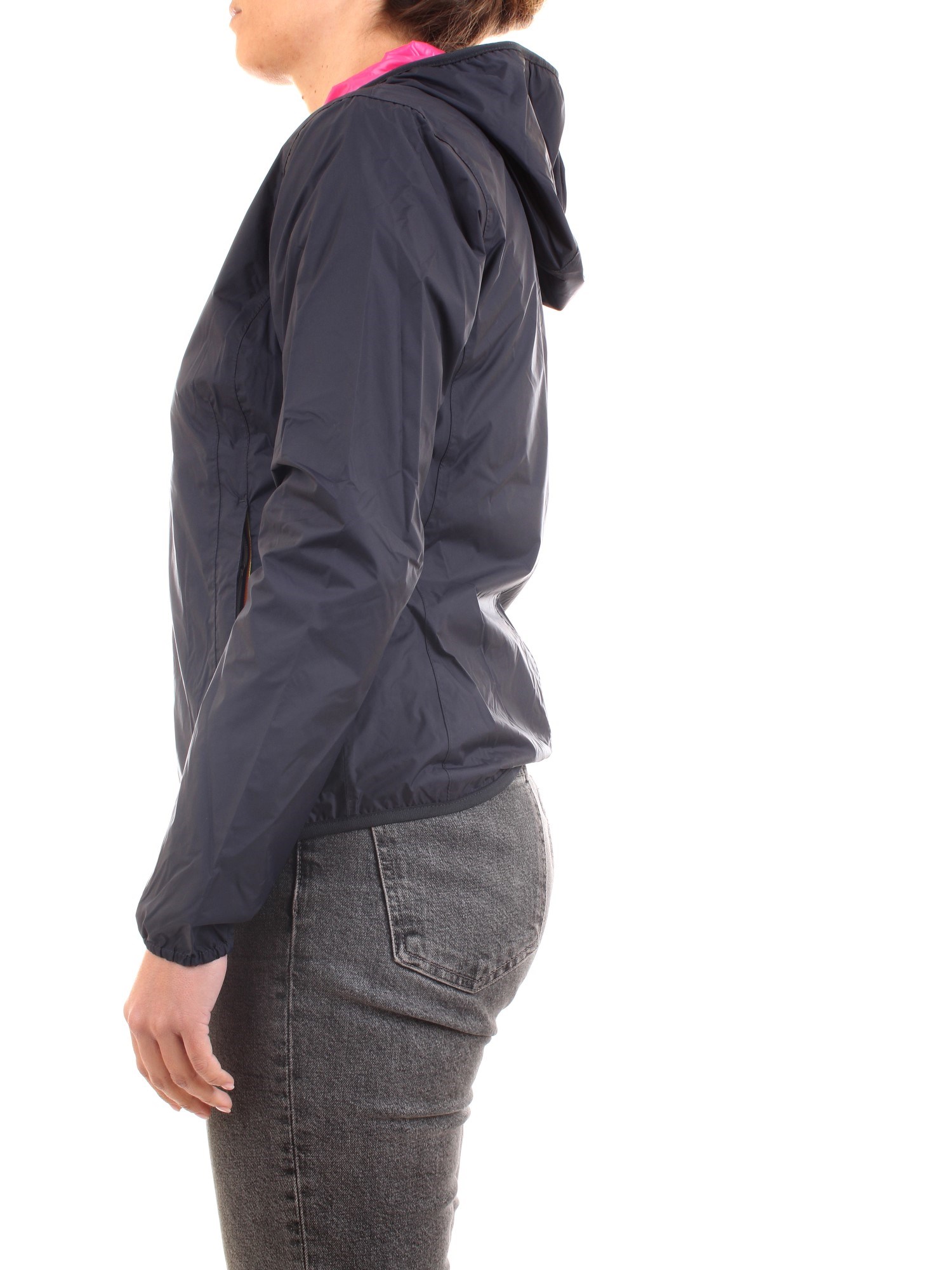 K-WAY K002XN0 Fuchsia Clothing Woman Jacket K-WAY K002XN0 Fuchsia Clothing Woman Jacket