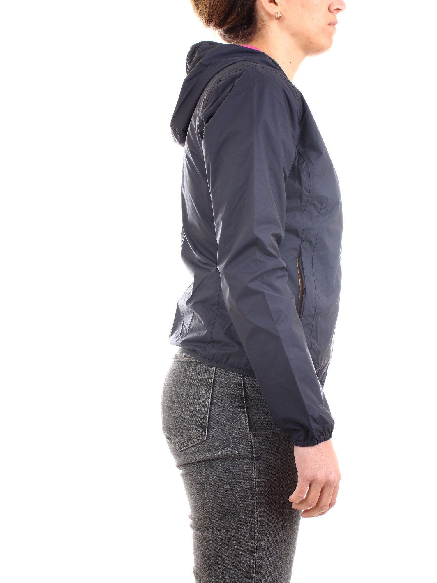 K-WAY K002XN0 Fuchsia Clothing Woman Jacket K-WAY K002XN0 Fuchsia Clothing Woman Jacket