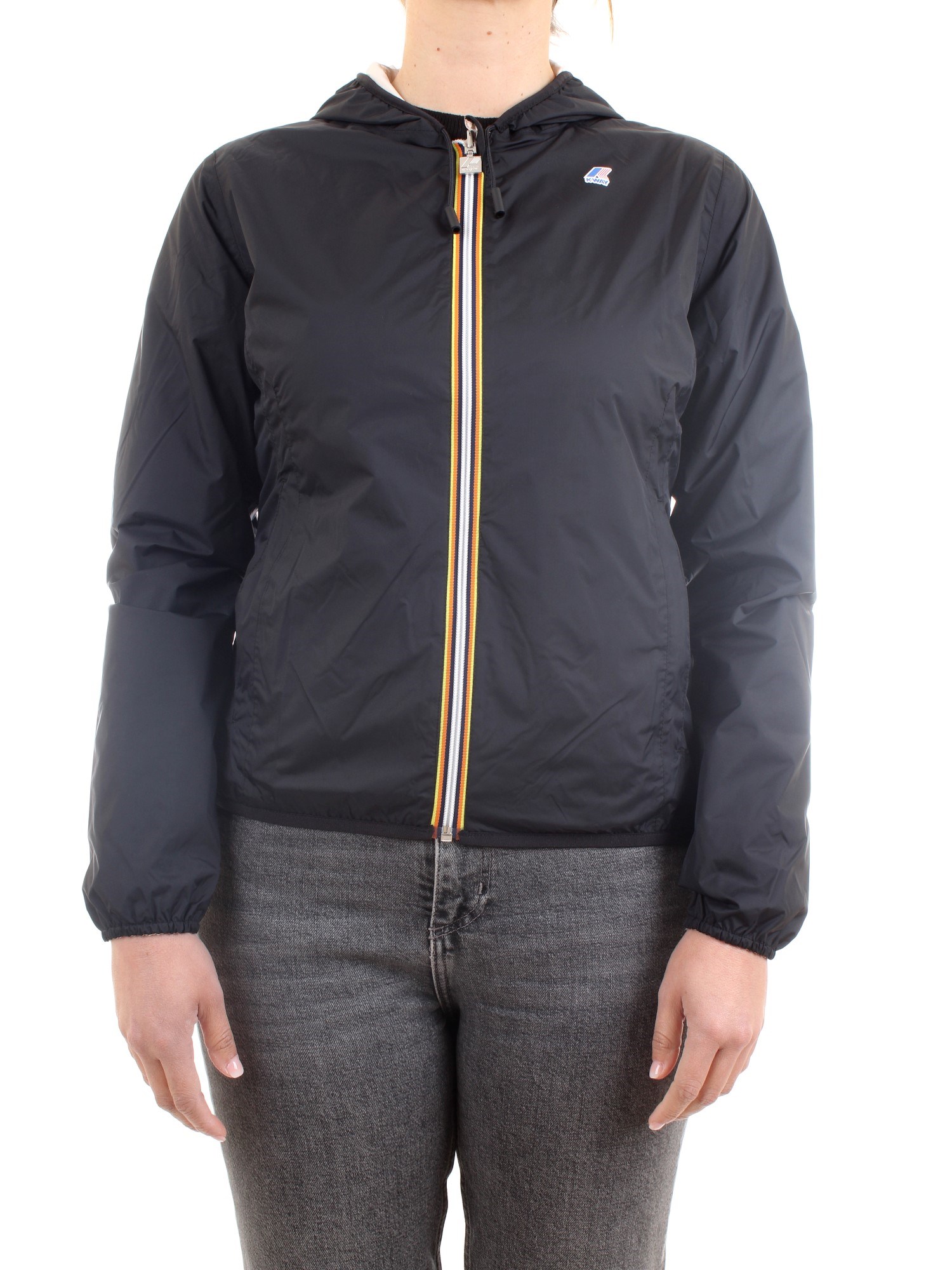 K-WAY K002XN0 Black Clothing Woman Jacket K-WAY K002XN0 Black Clothing Woman Jacket