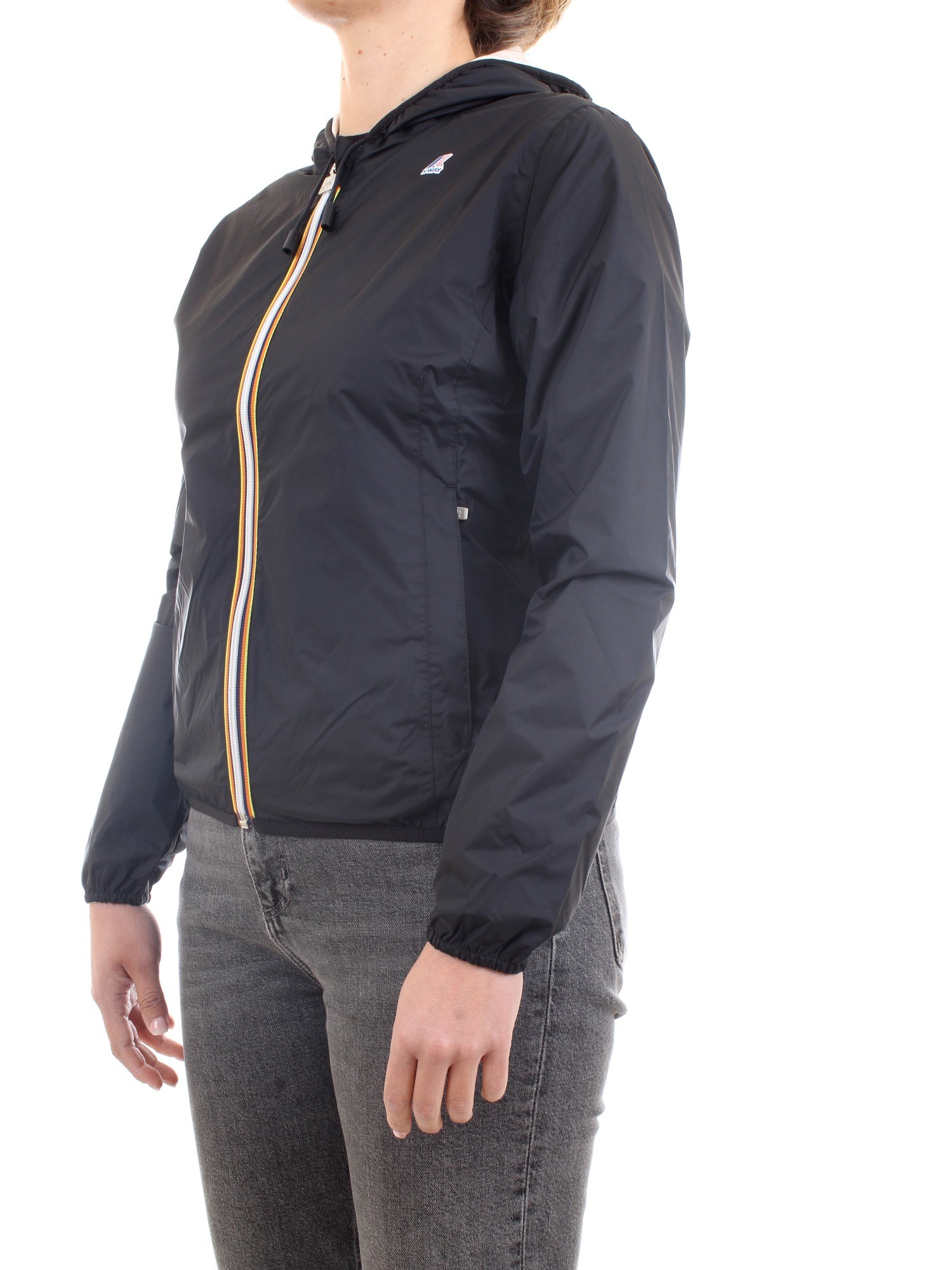 K-WAY K002XN0 Black Clothing Woman Jacket K-WAY K002XN0 Black Clothing Woman Jacket