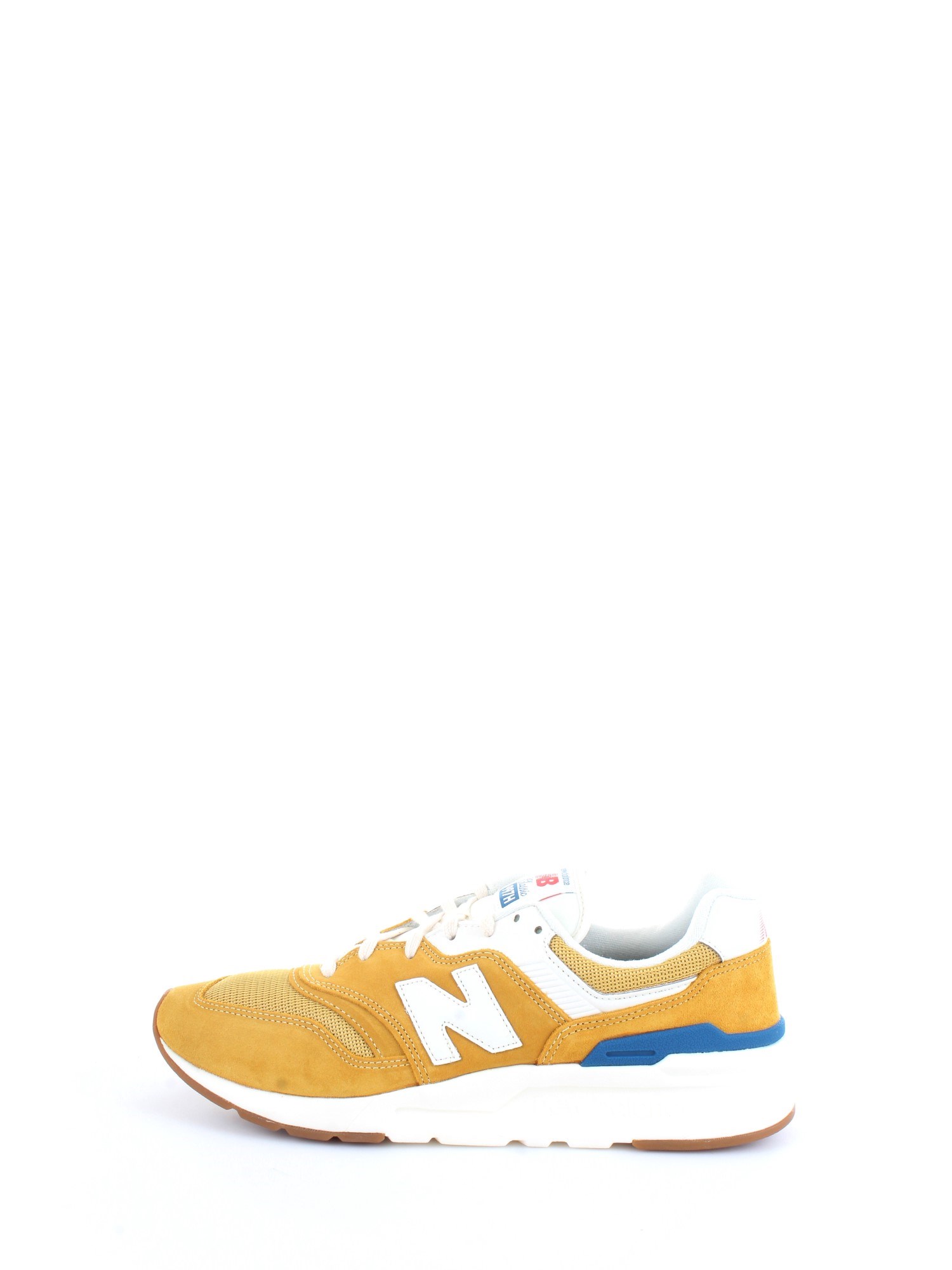 NEW BALANCE CM997HRW Yellow Shoes Man Sneakers NEW BALANCE CM997HRW Yellow Shoes Man Sneakers