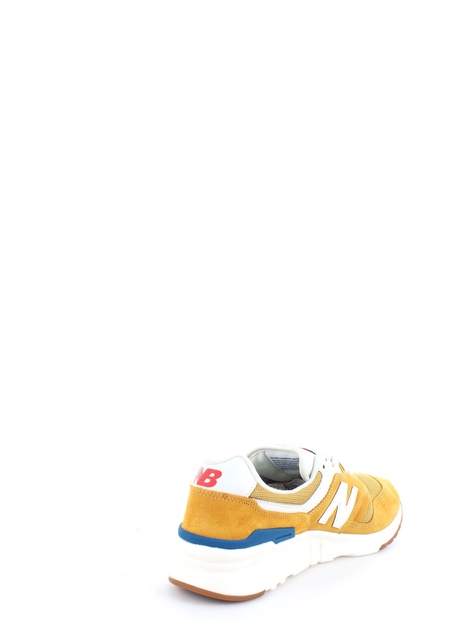 NEW BALANCE CM997HRW Yellow Shoes Man Sneakers NEW BALANCE CM997HRW Yellow Shoes Man Sneakers