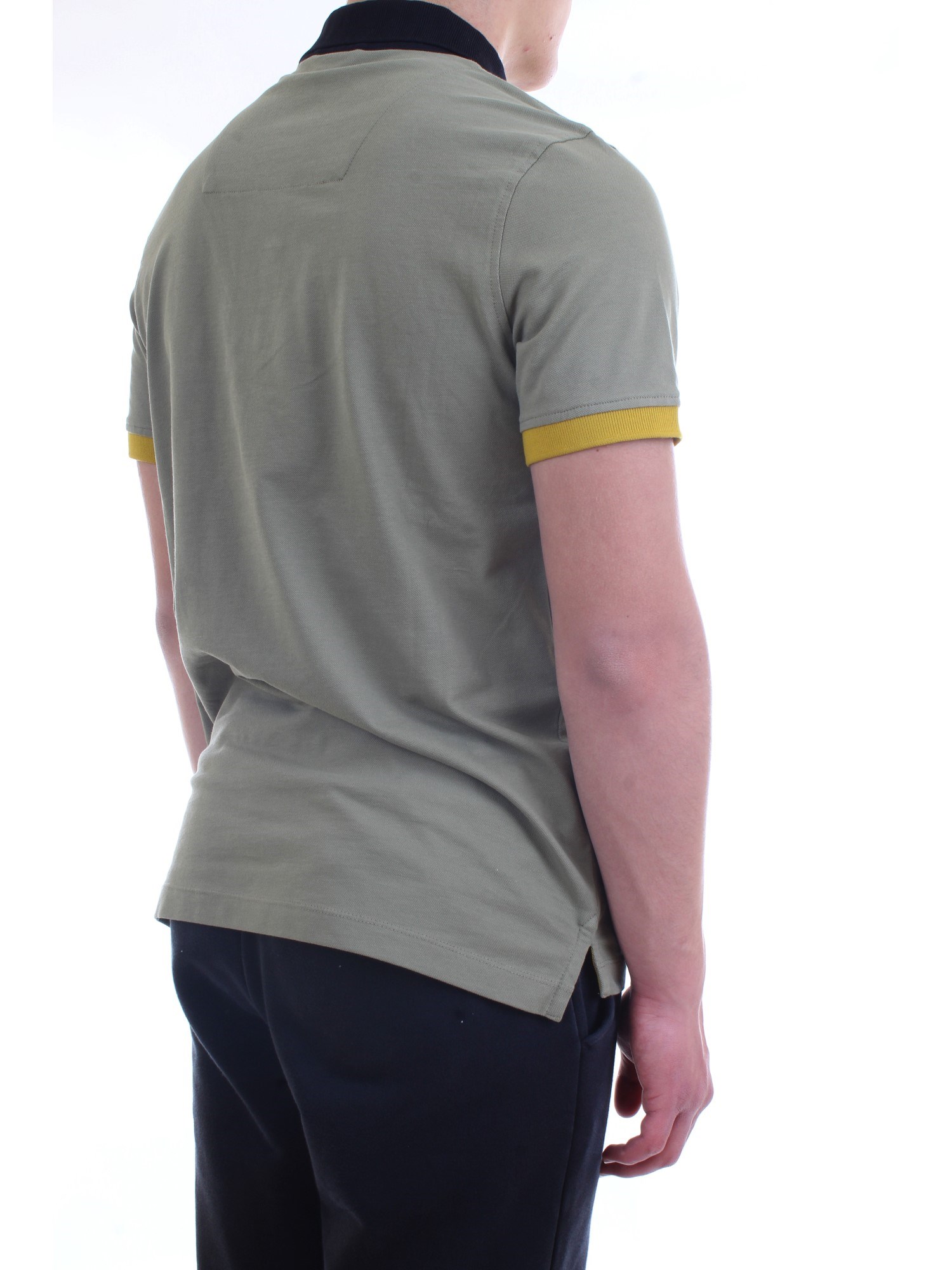 AERONAUTICA MILITARE 211PO1517P173 Military green Clothing Man Polo shirt AERONAUTICA MILITARE 211PO1517P173 Military green Clothing Man Polo shirt
