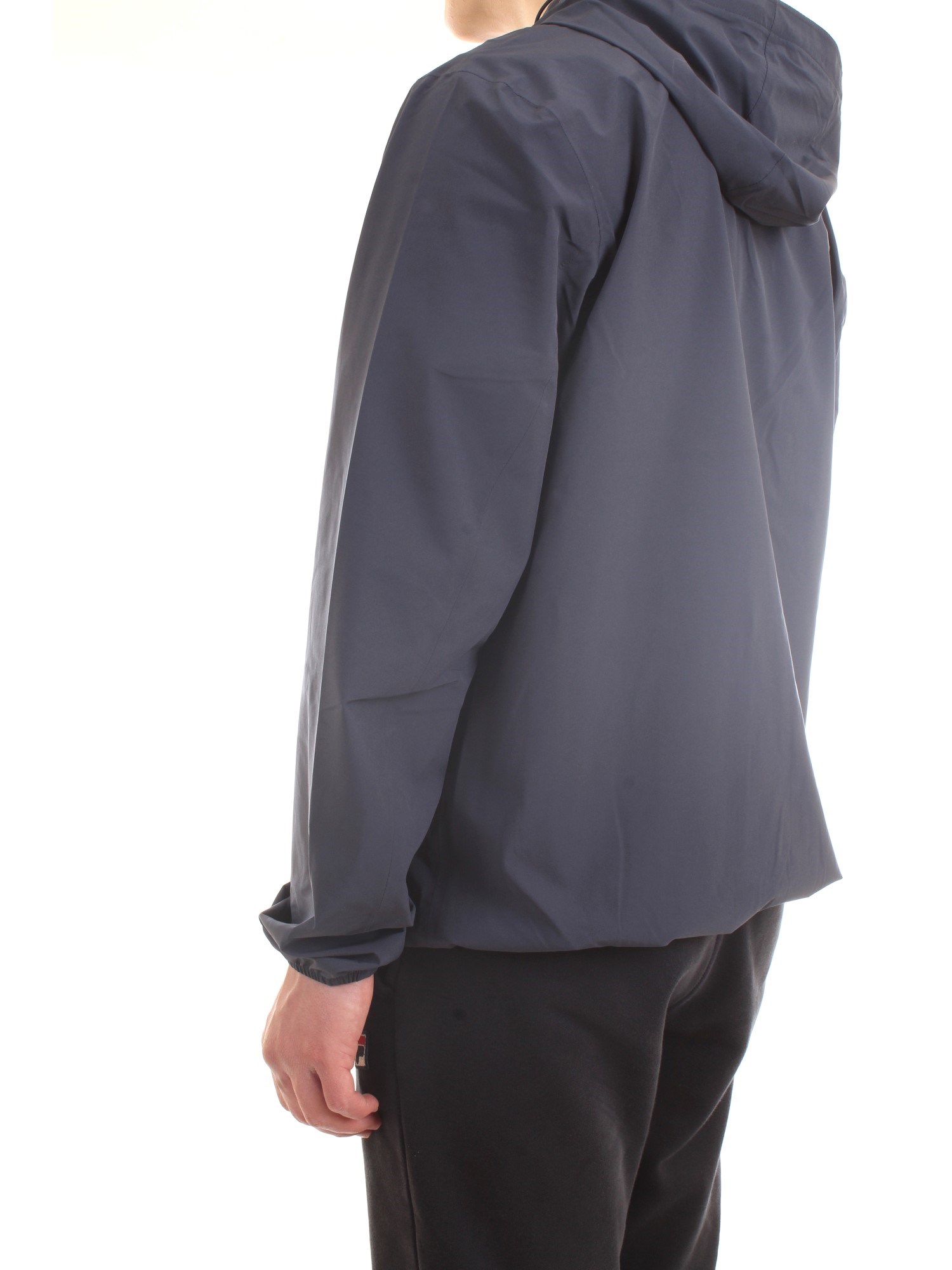 K-WAY K00BBV0 Blue Clothing Man Jacket K-WAY K00BBV0 Blue Clothing Man Jacket