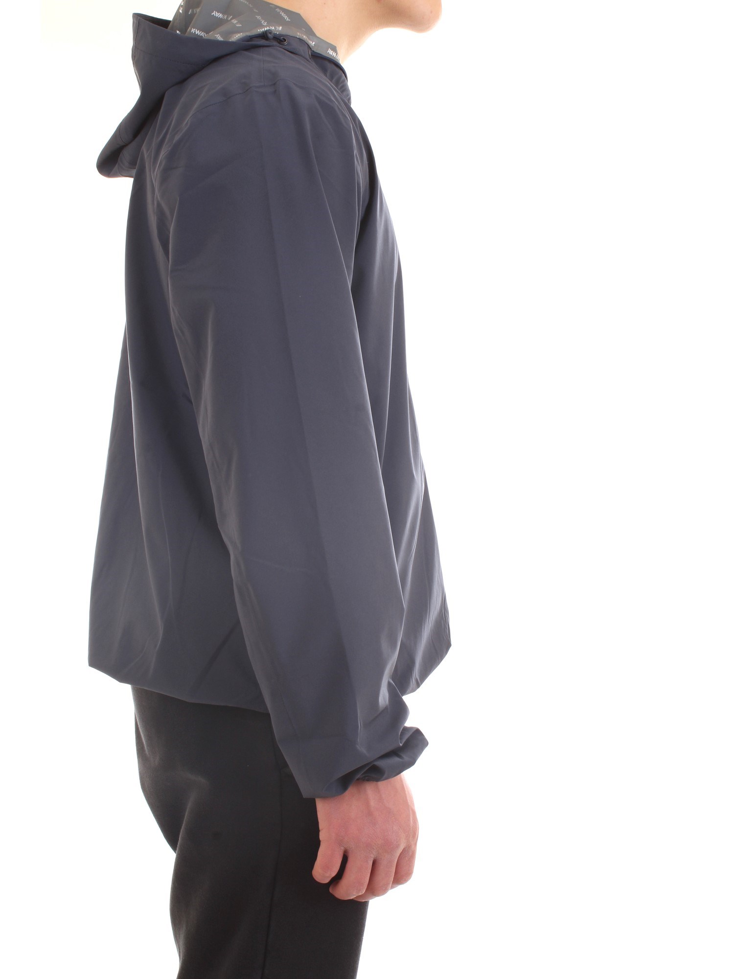 K-WAY K00BBV0 Blue Clothing Man Jacket K-WAY K00BBV0 Blue Clothing Man Jacket