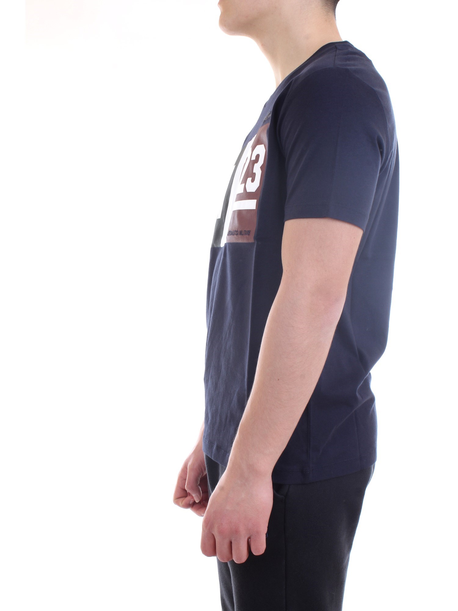 AERONAUTICA MILITARE 211TS1866J492 Blue Clothing Man T-Shirt/Polo AERONAUTICA MILITARE 211TS1866J492 Blue Clothing Man T-Shirt/Polo