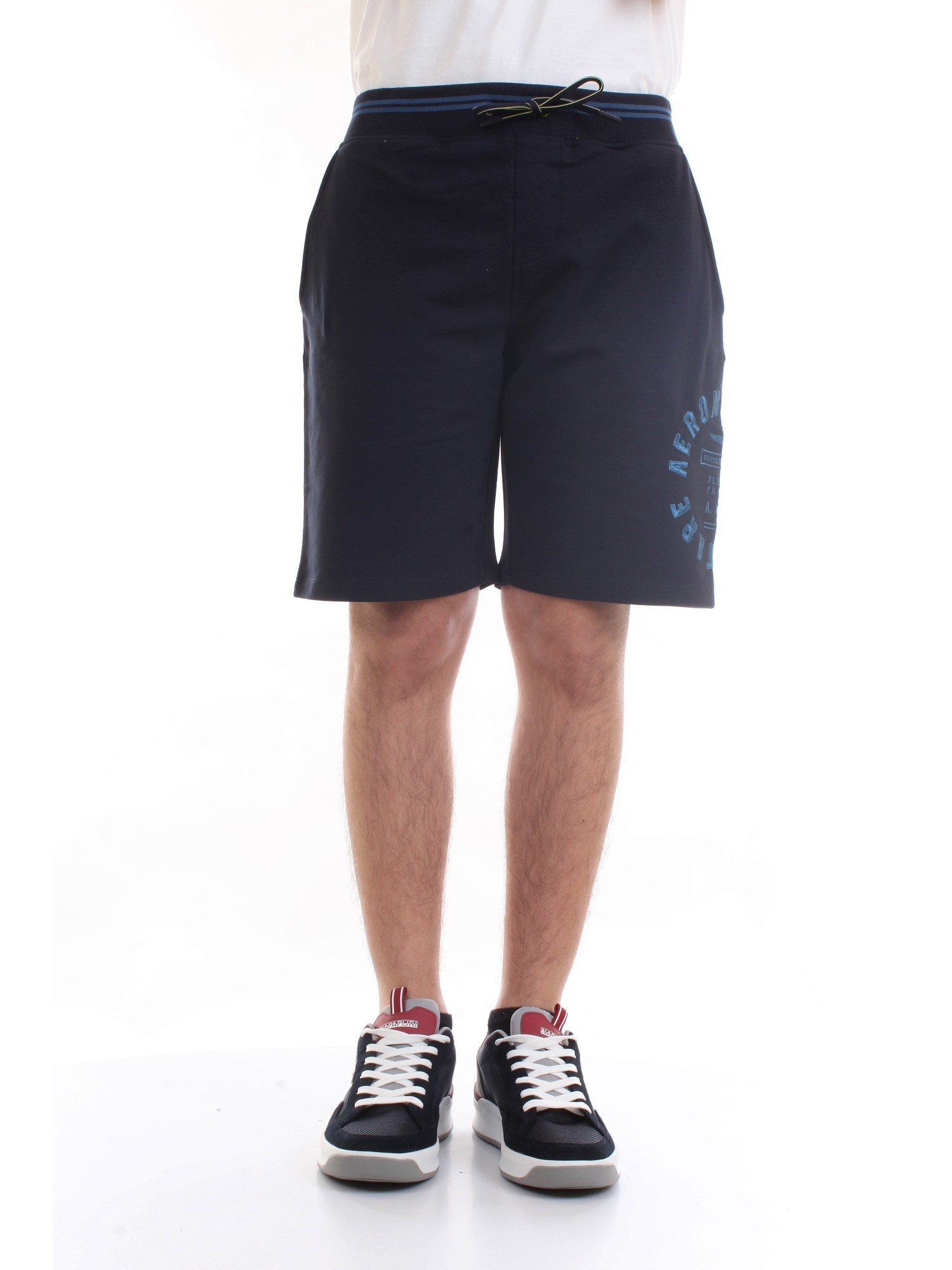 AERONAUTICA MILITARE 211BE109F419 Blue Clothing Man Shorts AERONAUTICA MILITARE 211BE109F419 Blue Clothing Man Shorts