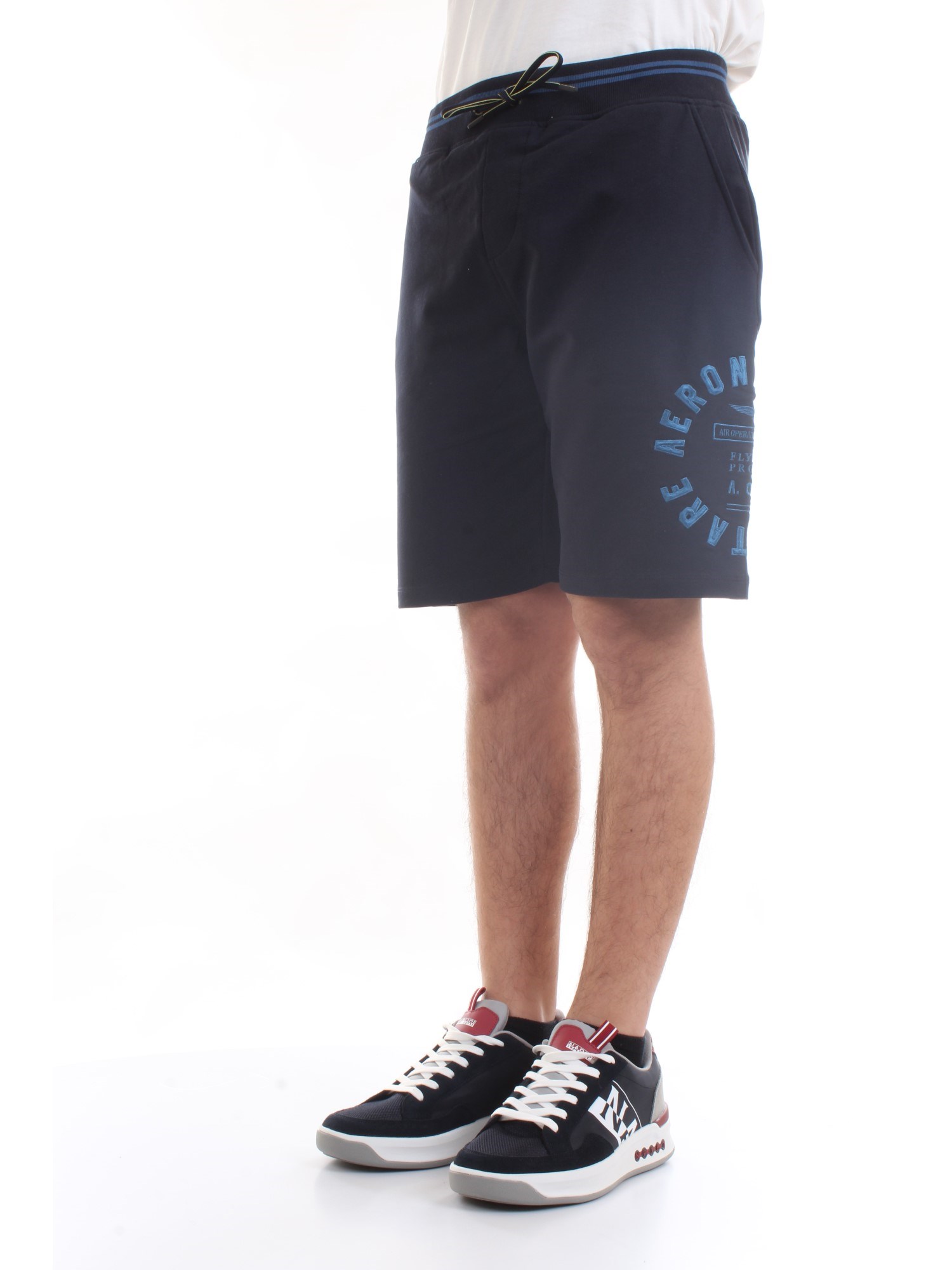 AERONAUTICA MILITARE 211BE109F419 Blue Clothing Man Shorts AERONAUTICA MILITARE 211BE109F419 Blue Clothing Man Shorts