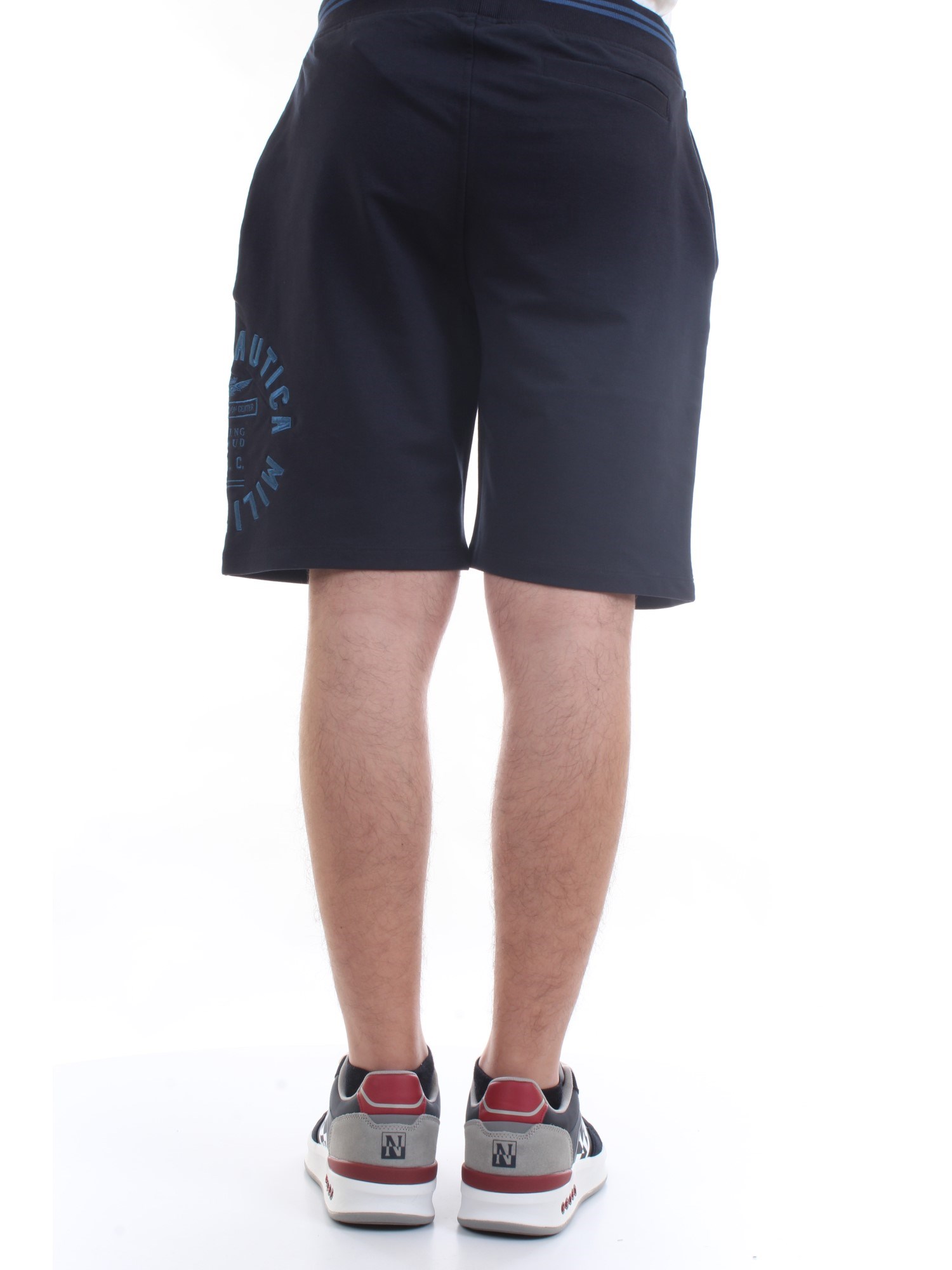 AERONAUTICA MILITARE 211BE109F419 Blue Clothing Man Shorts AERONAUTICA MILITARE 211BE109F419 Blue Clothing Man Shorts