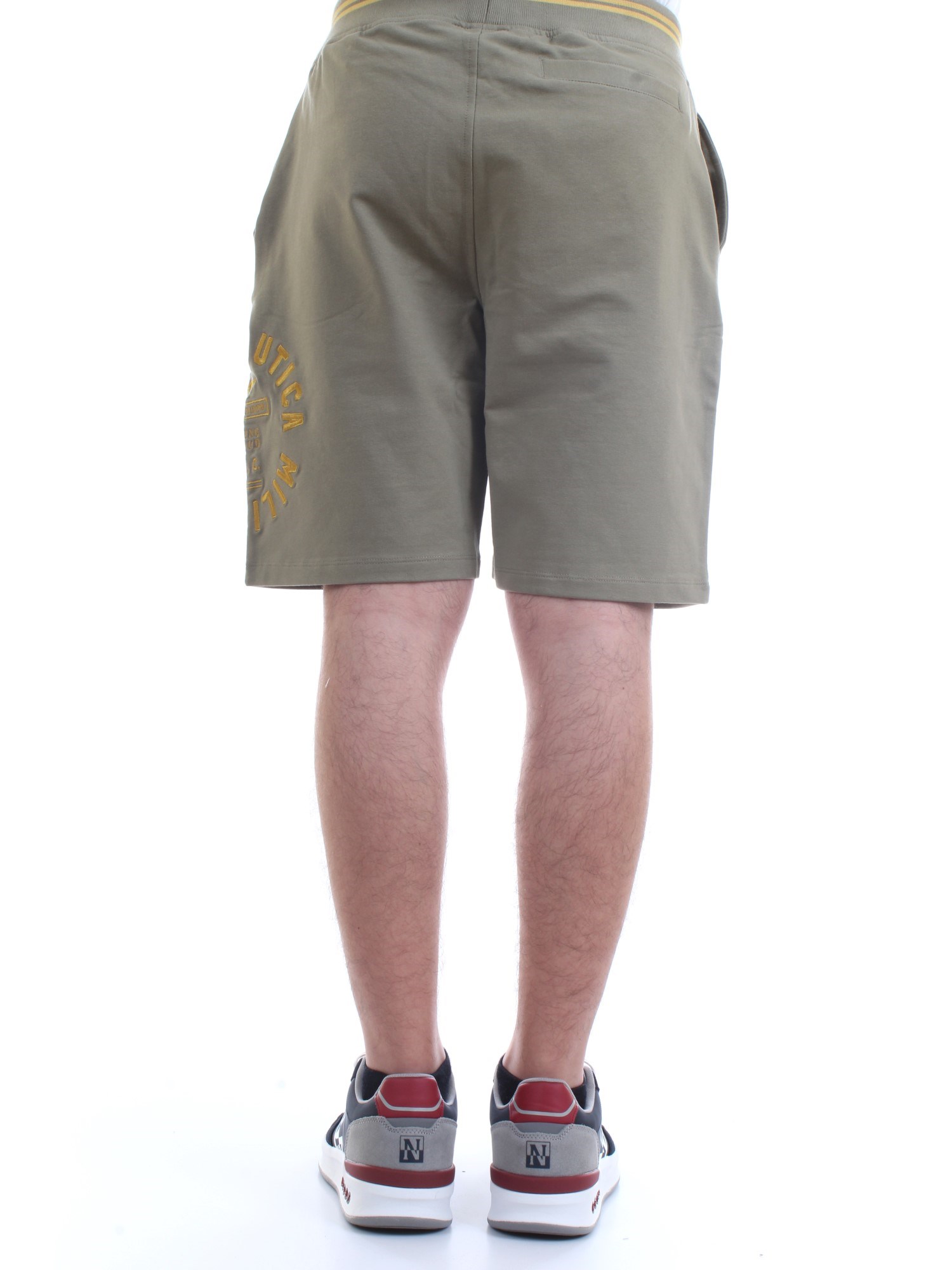 AERONAUTICA MILITARE 211BE109F419 Military green Clothing Man Shorts AERONAUTICA MILITARE 211BE109F419 Military green Clothing Man Shorts