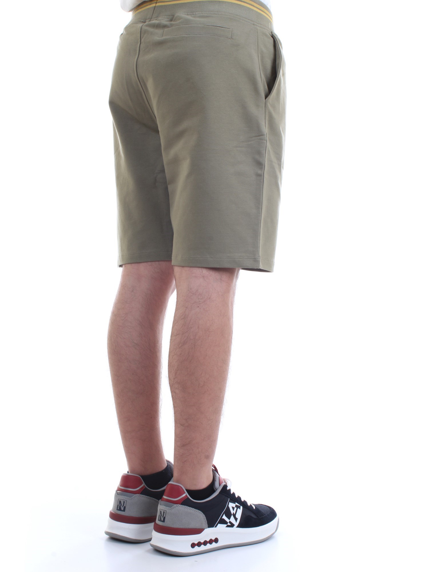 AERONAUTICA MILITARE 211BE109F419 Military green Clothing Man Shorts AERONAUTICA MILITARE 211BE109F419 Military green Clothing Man Shorts