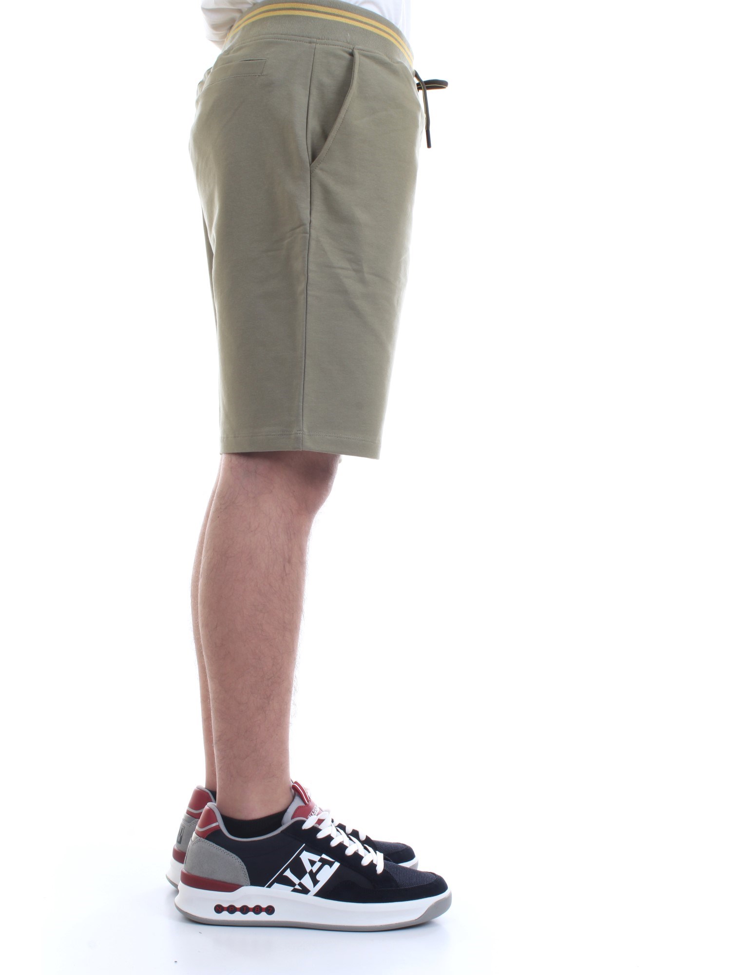 AERONAUTICA MILITARE 211BE109F419 Military green Clothing Man Shorts AERONAUTICA MILITARE 211BE109F419 Military green Clothing Man Shorts