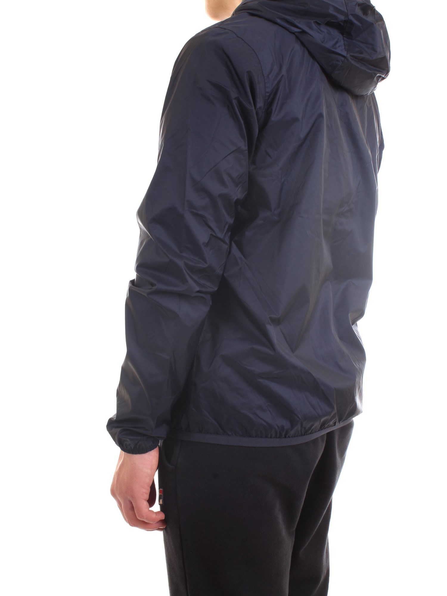 K-WAY K007A10 Blue Clothing Man Jacket K-WAY K007A10 Blue Clothing Man Jacket