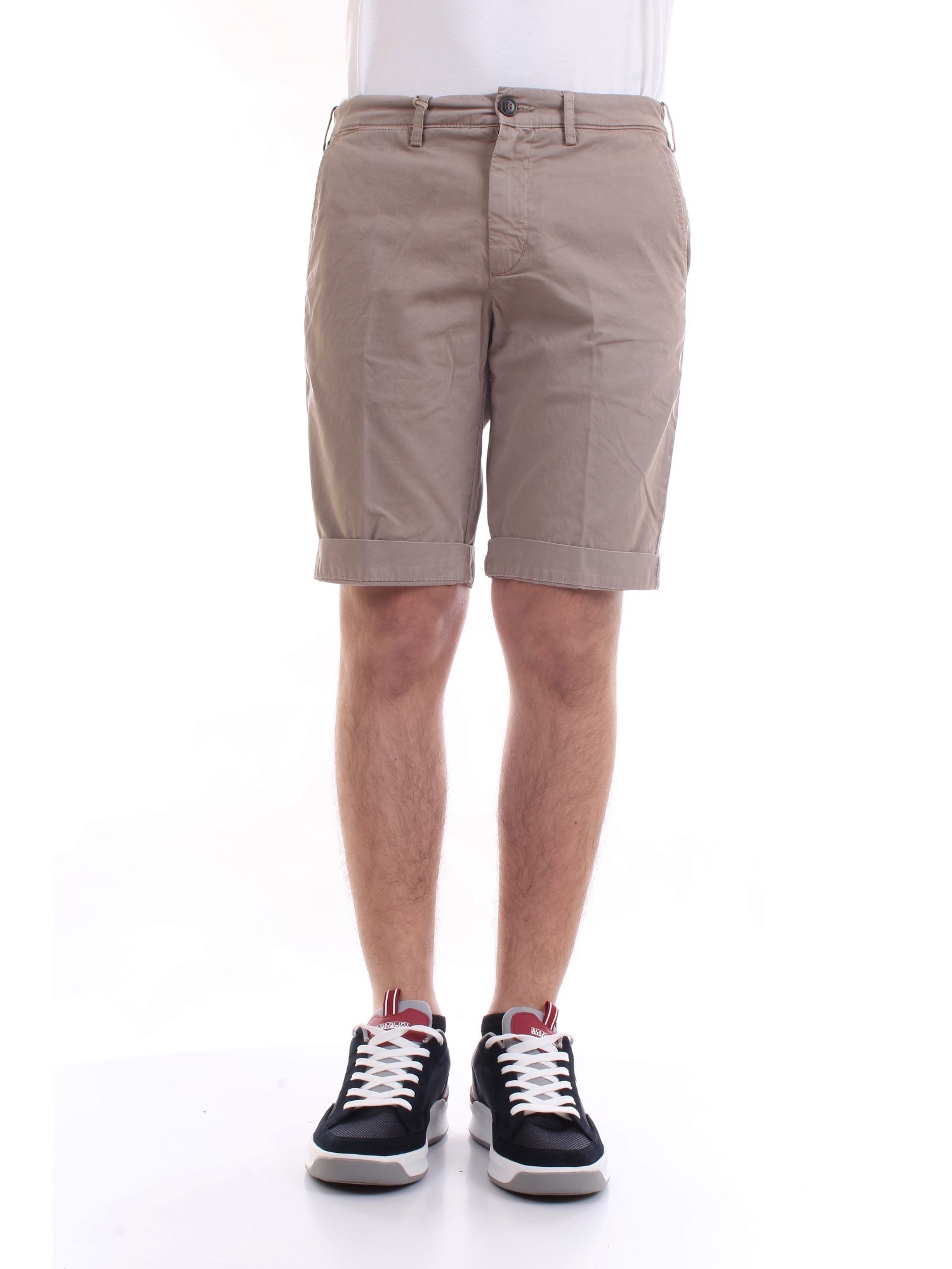 40 Weft SERGENTBE 6011 Beige Clothing Man Shorts 40 Weft SERGENTBE 6011 Beige Clothing Man Shorts