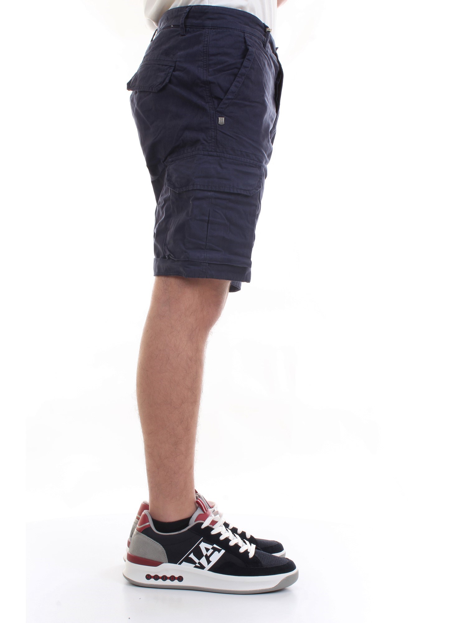 40 Weft NICK 6013 Blue Clothing Man Shorts 40 Weft NICK 6013 Blue Clothing Man Shorts