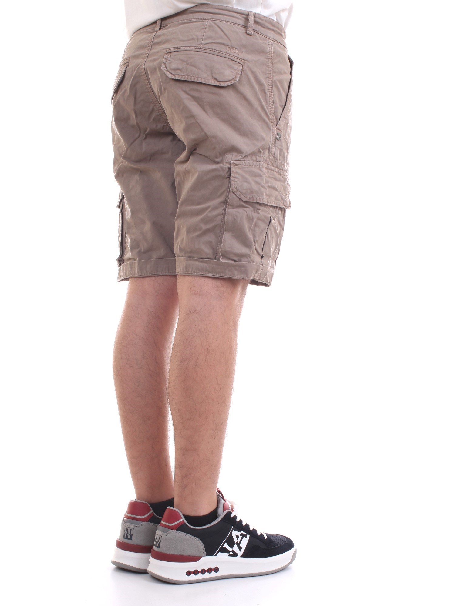 40 Weft NICK 6013 Beige Clothing Man Shorts 40 Weft NICK 6013 Beige Clothing Man Shorts