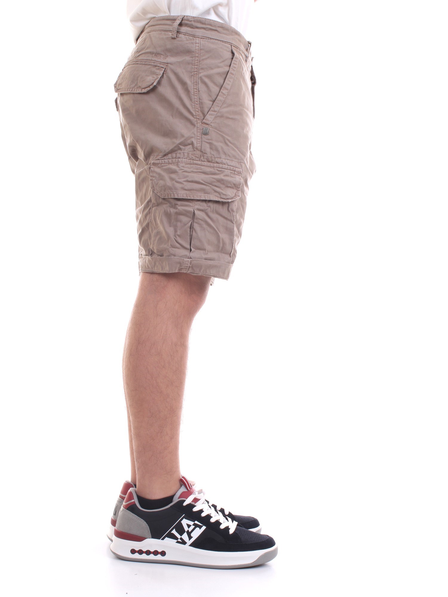 40 Weft NICK 6013 Beige Clothing Man Shorts 40 Weft NICK 6013 Beige Clothing Man Shorts