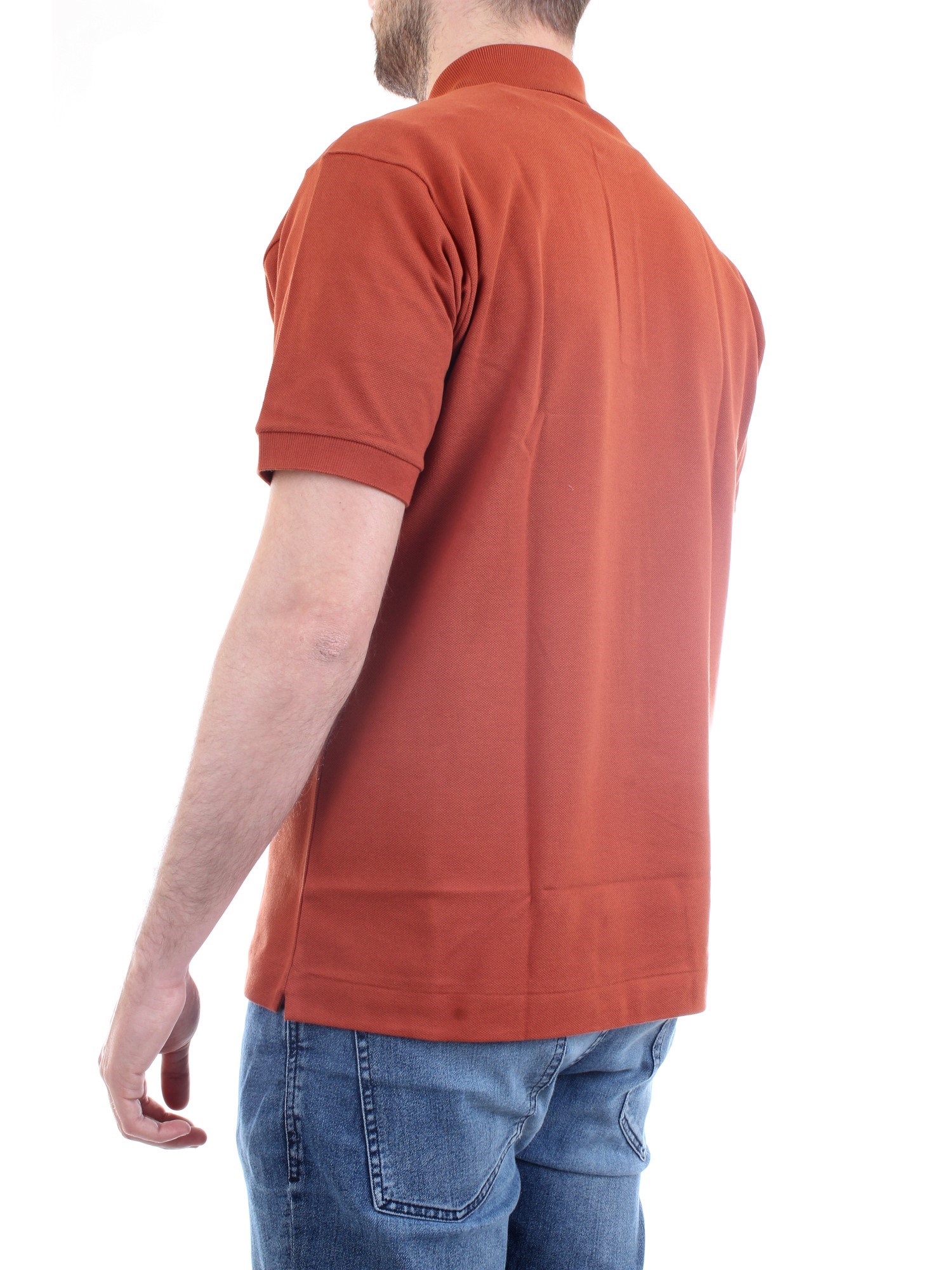 Lacoste L.12.12 Brown Clothing Man Polo shirt Lacoste L.12.12 Brown Clothing Man Polo shirt