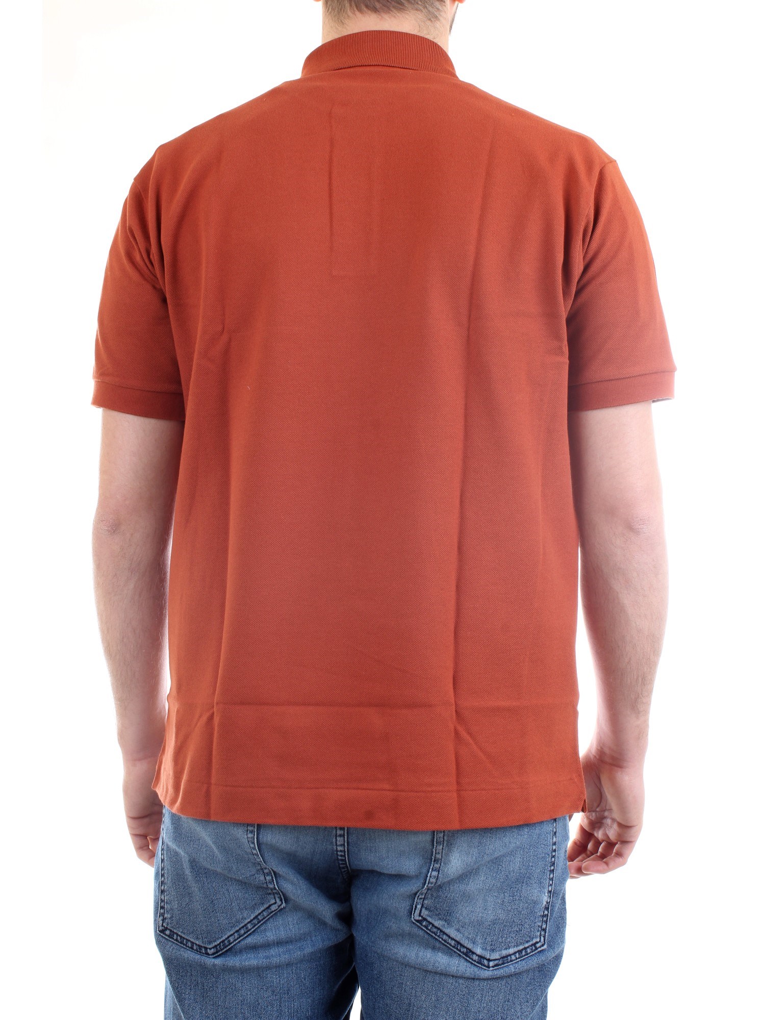 Lacoste L.12.12 Brown Clothing Man Polo shirt Lacoste L.12.12 Brown Clothing Man Polo shirt